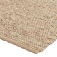 Natural Woven Jute and Cotton Reversible Area Rug image number 3