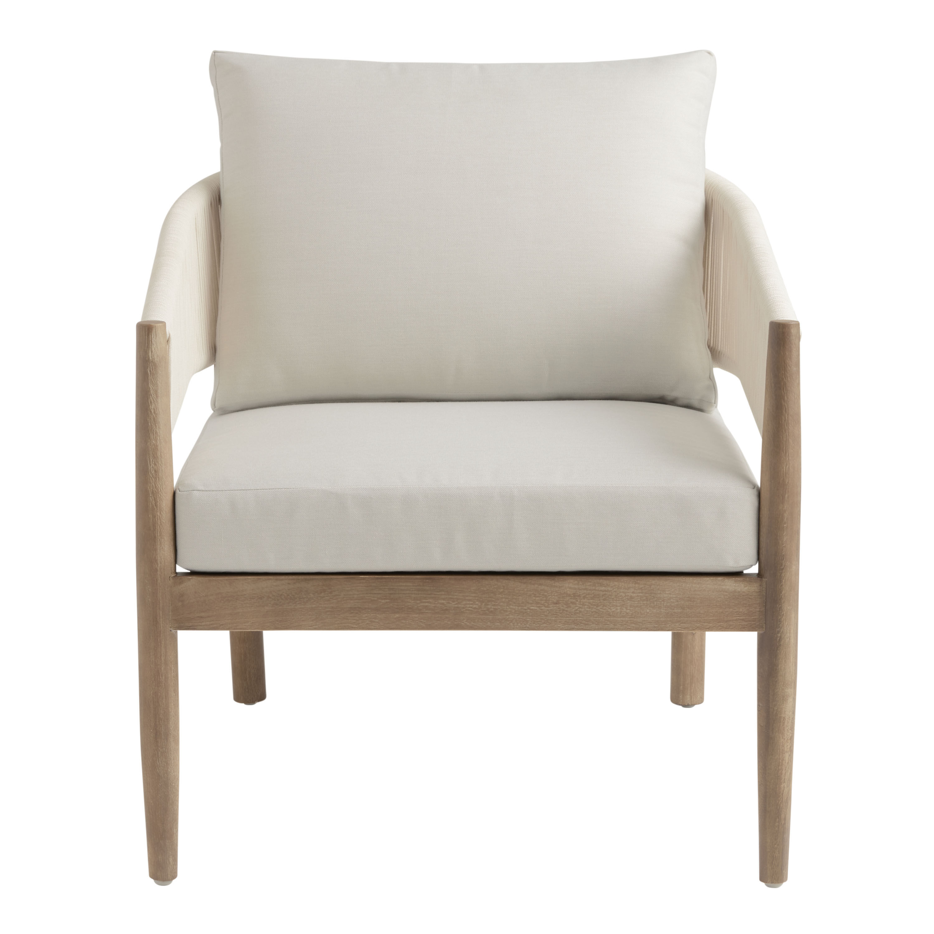 Malta ivory rope chair store