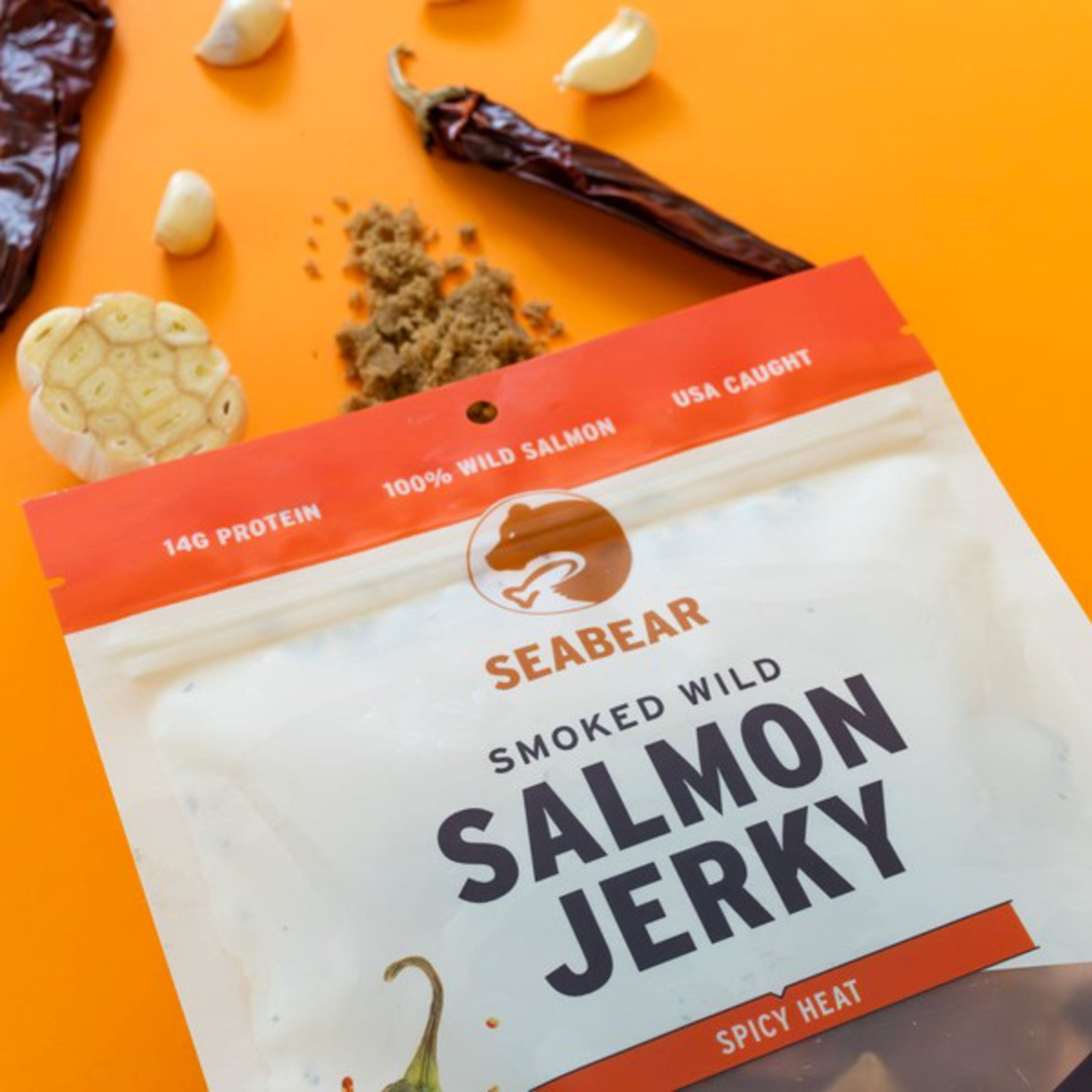 SeaBear Wild Smoked Salmon Jerky Trio Gift Set image number 3