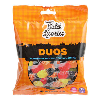 Gustaf's Dutch Licorice and Fruitgum Duos Gustaf's Dutch Licorice and Fruitgum Duos