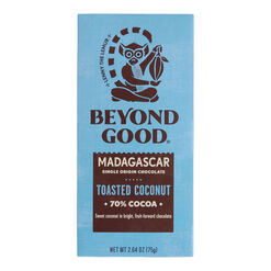 Beyond Good Madagascar Toasted Coconut 70% Chocolate Bar