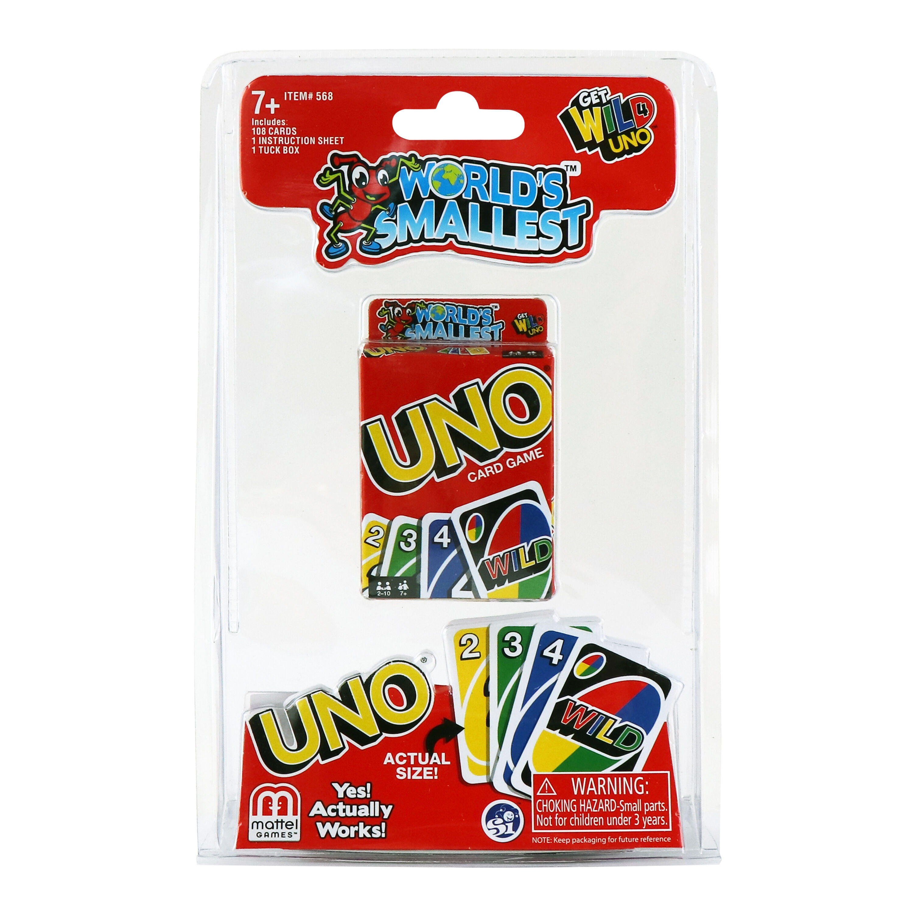 World&rsquo;s Smallest Uno Game image number 0