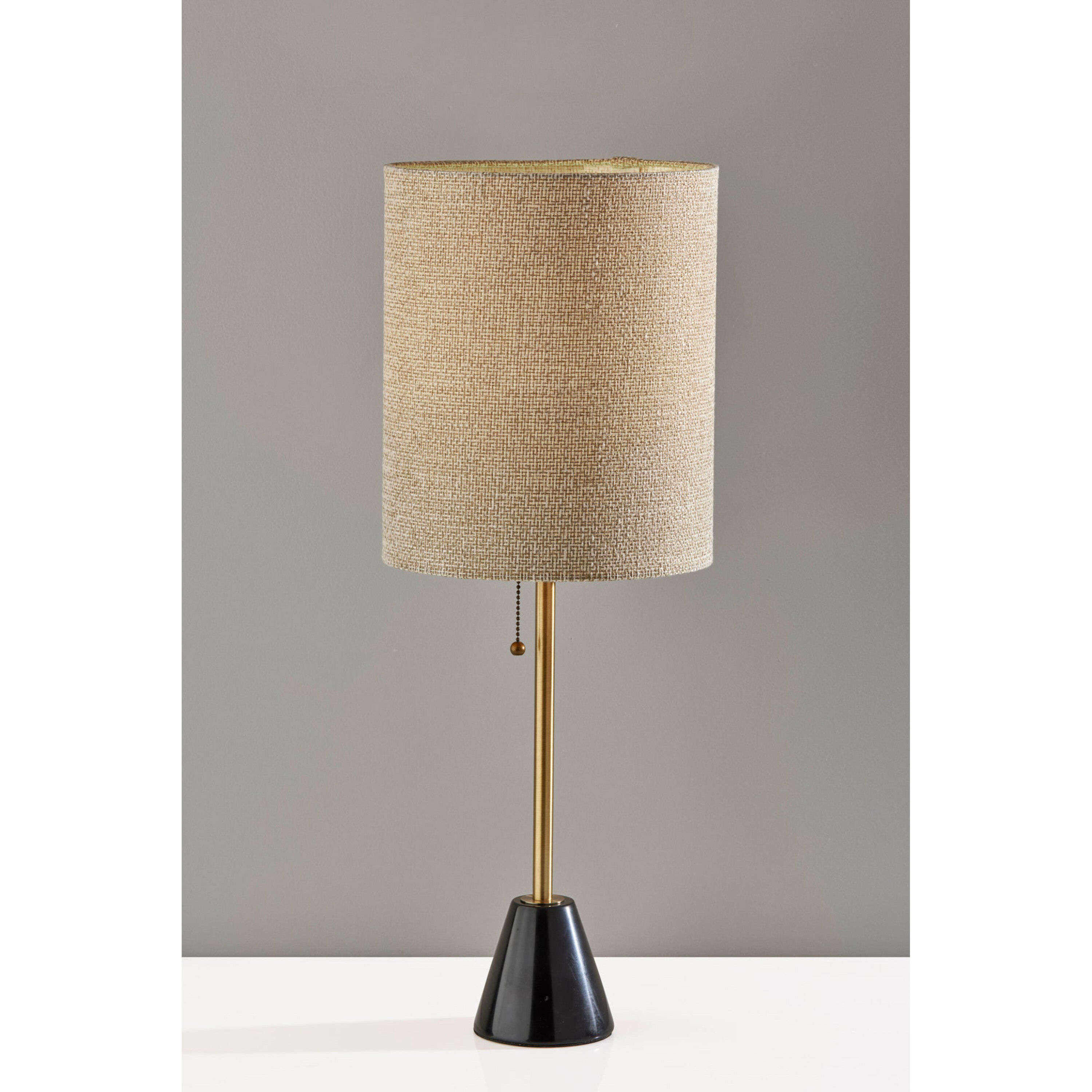 Antique marble and brass table lamps on sale