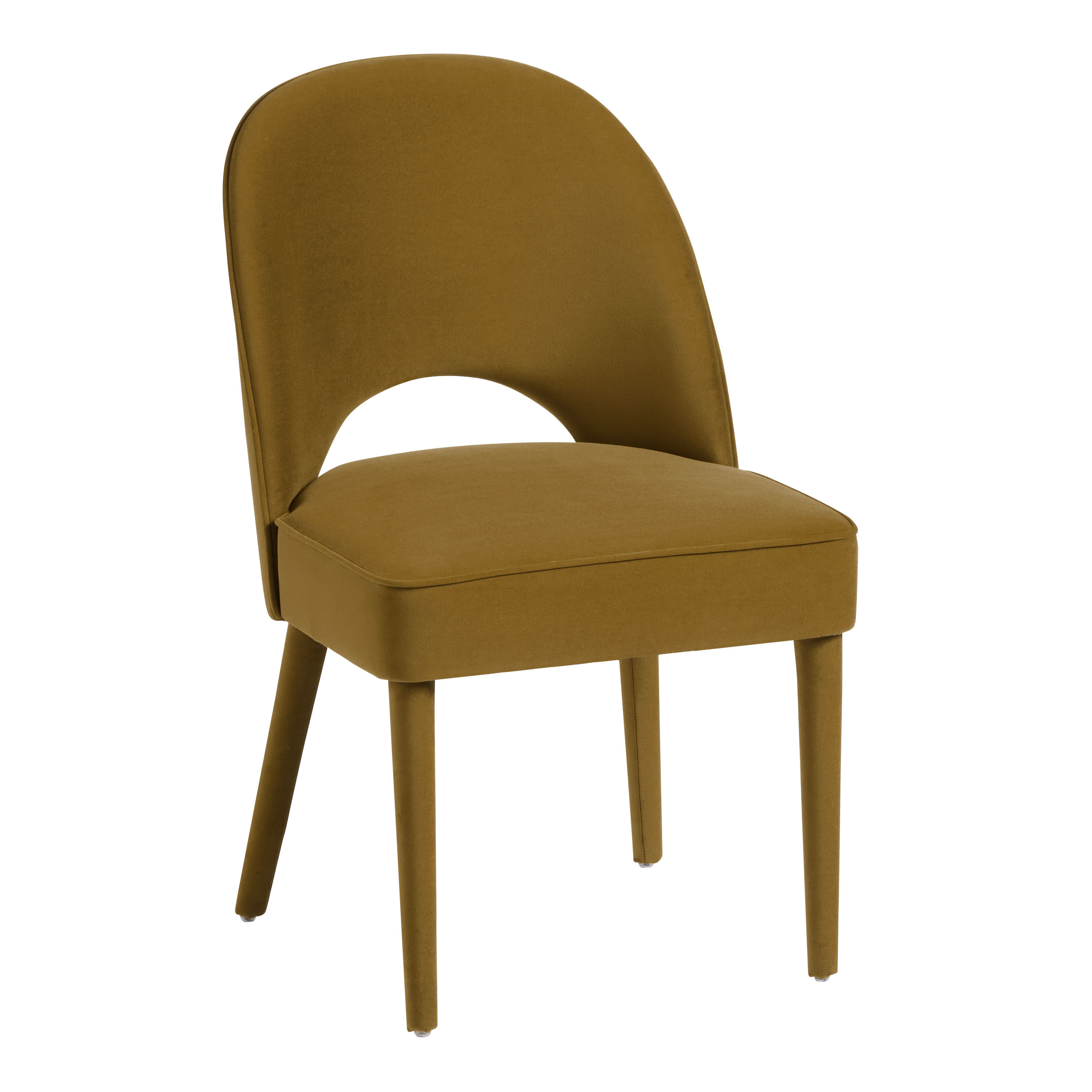 Paulette Velvet Upholstered Dining Chair Set of 2 World Market