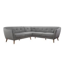 Nelson Mid Century 2 Piece Sectional Sofa