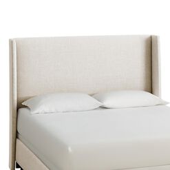 Linen Wingback Bryn Upholstered Bed