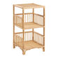 Shelton Natural Rattan Storage Shelf image number 0