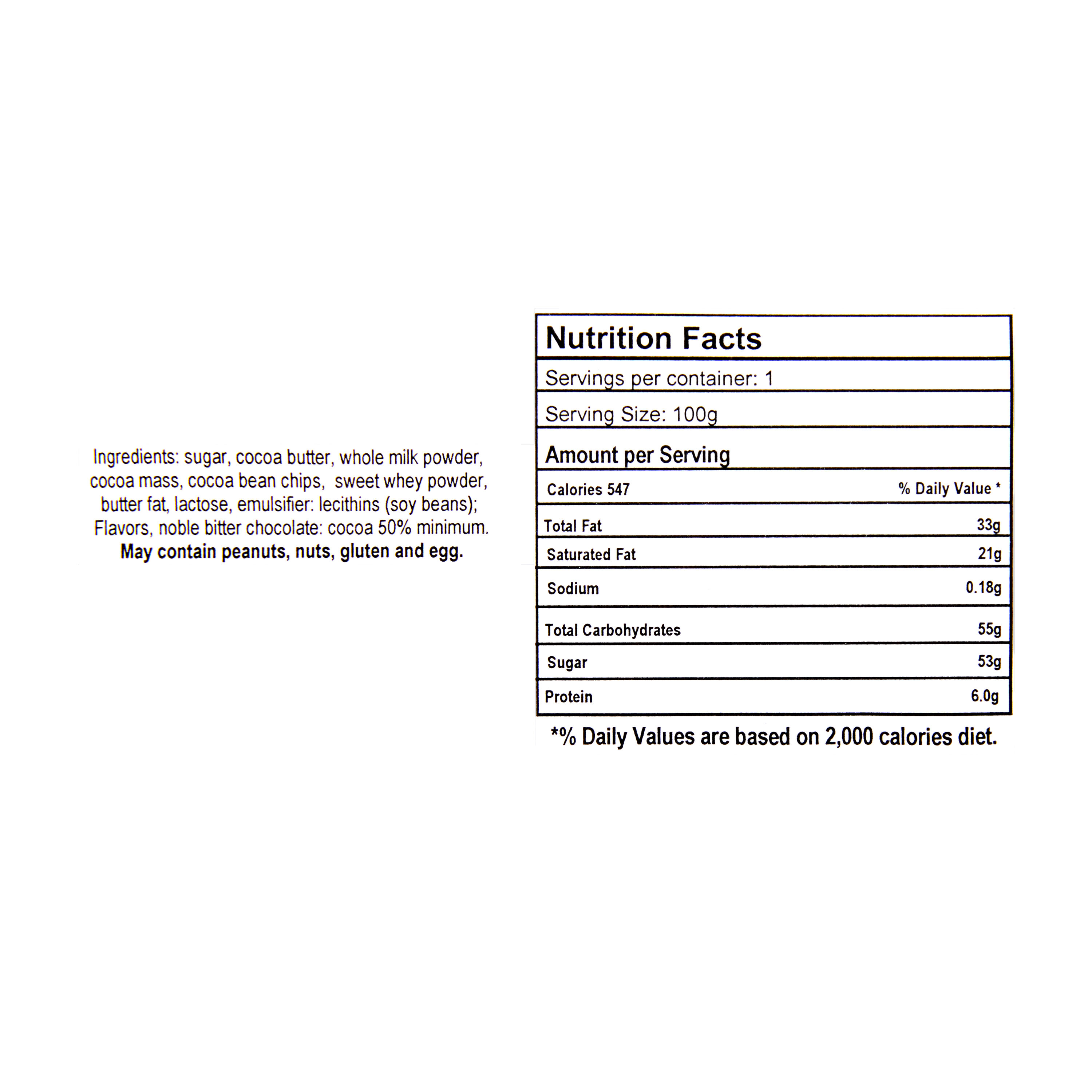 Schogetten Stracciatella Chocolate Bar image number 1