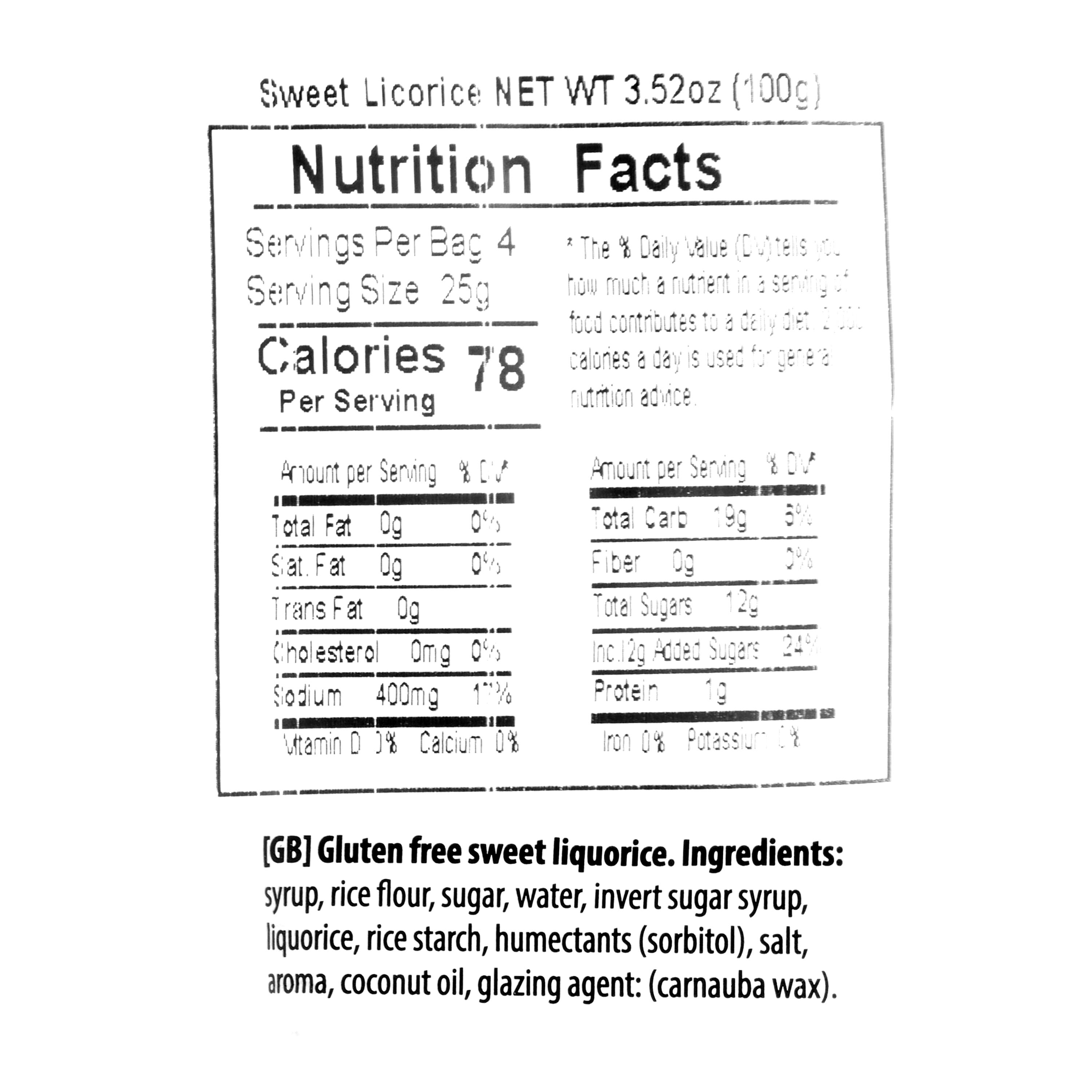 Lakritsfabriken Swedish Sweet Liquorice image number 1