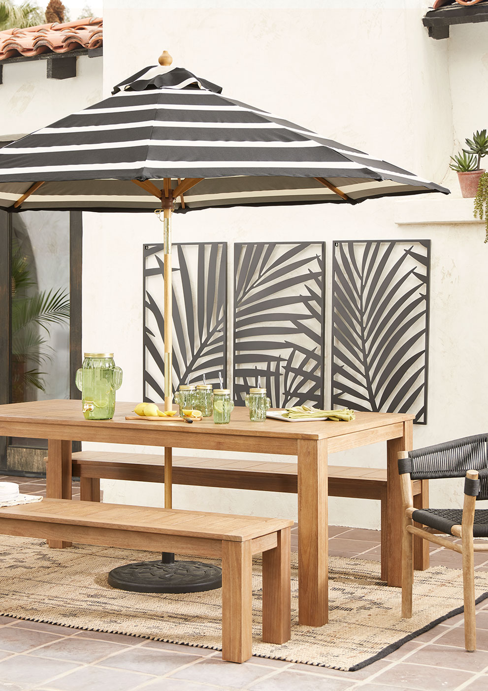 World market shop outdoor bistro set