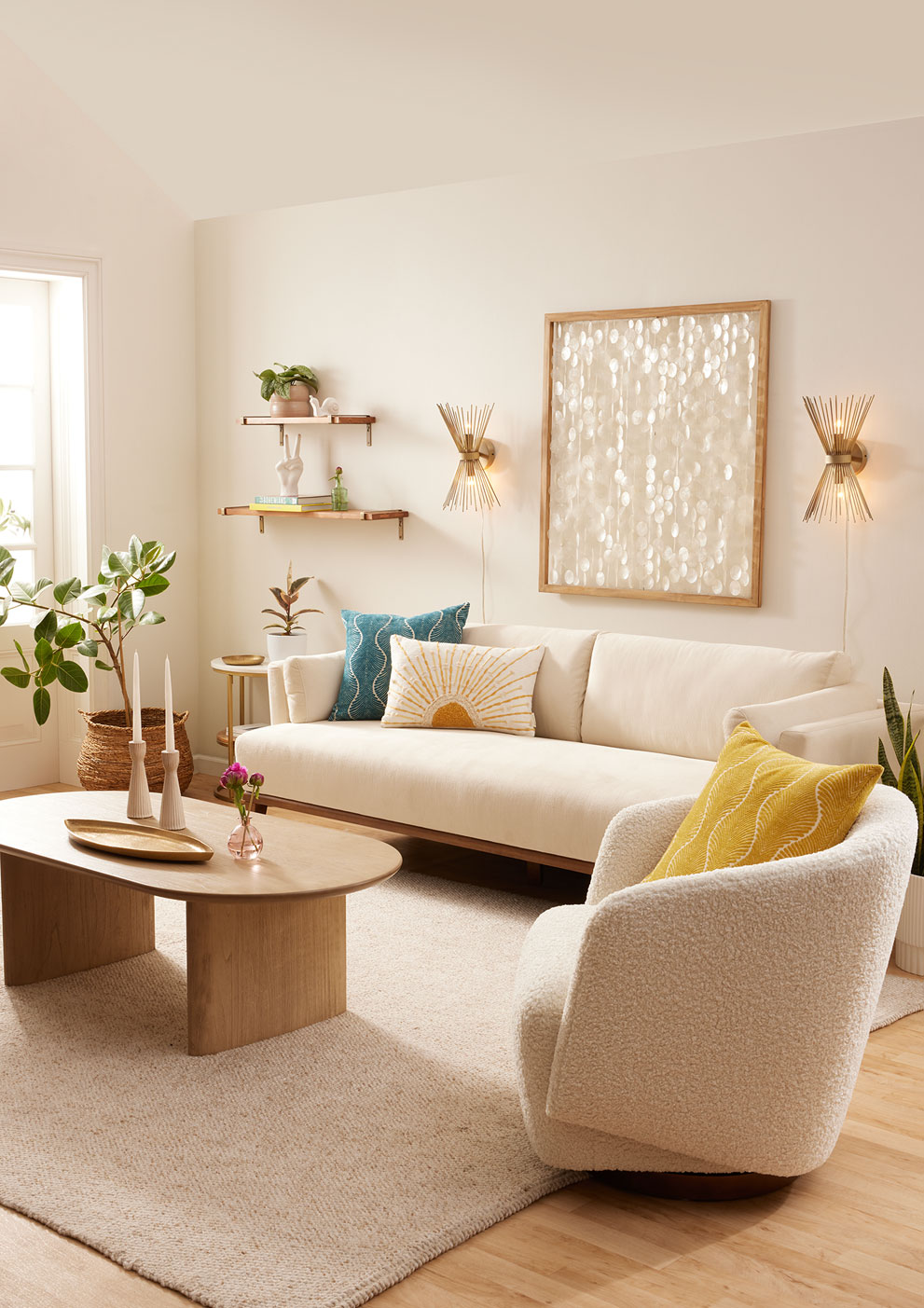 World market velvet sofa online