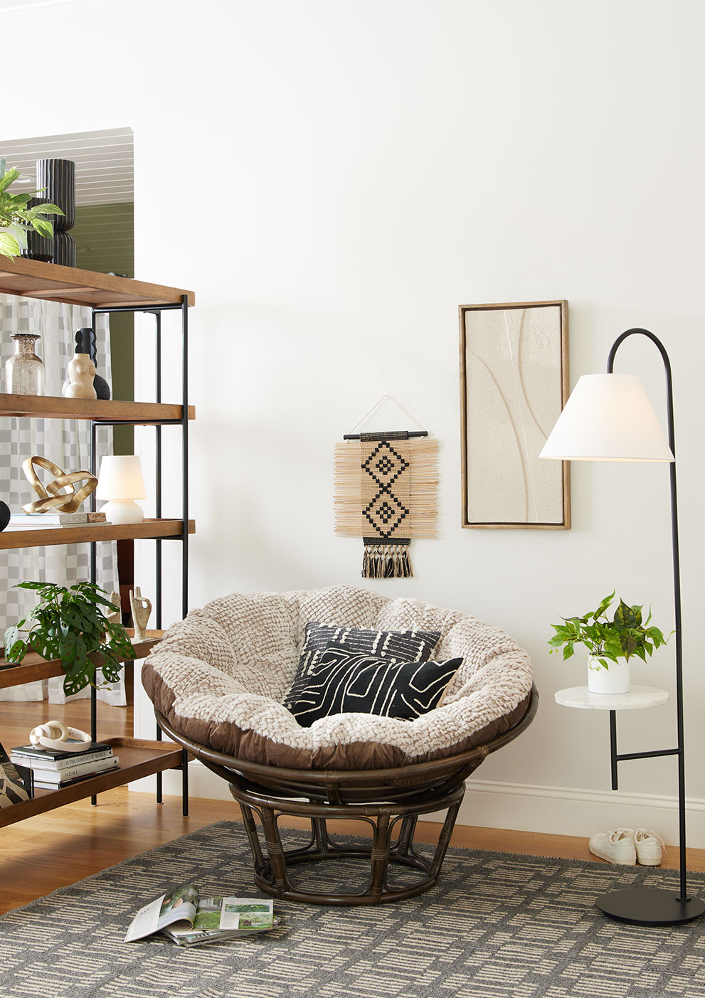 Plush Papasan Chair Nook Living Shop By Room Inspiration World