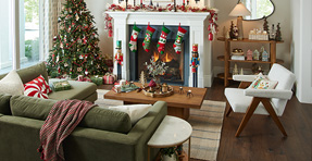 Yuletide Living Room Looks