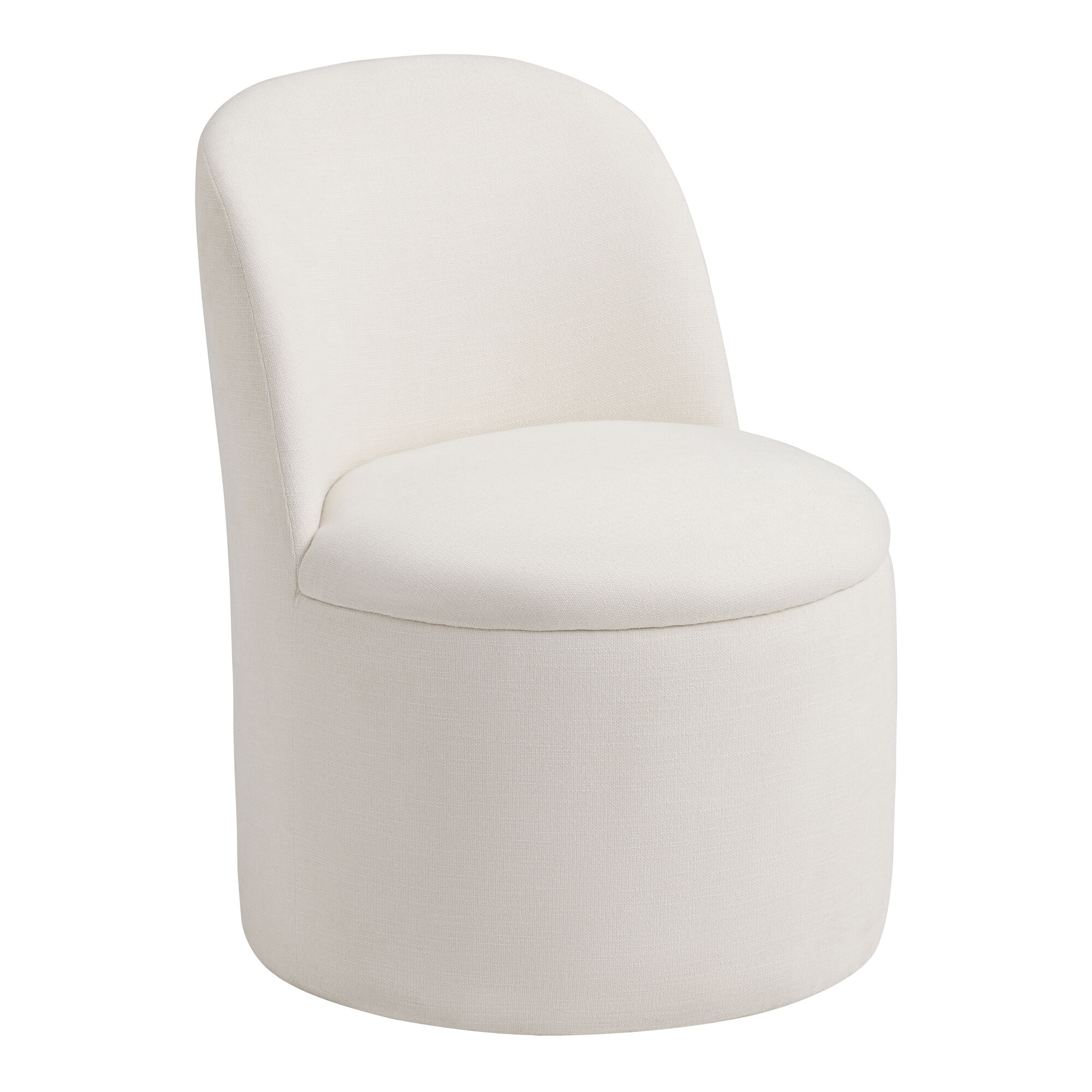 World market sales white swivel chair