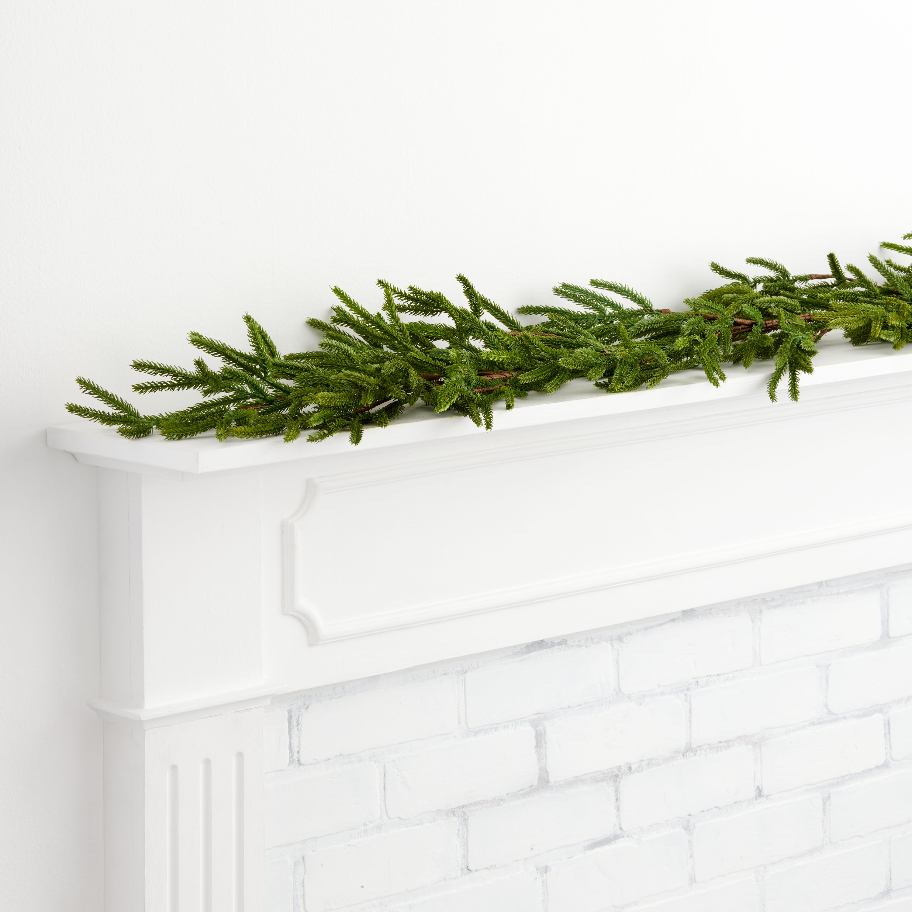 How to Make Faux Garland Look Real - Hello Central Avenue