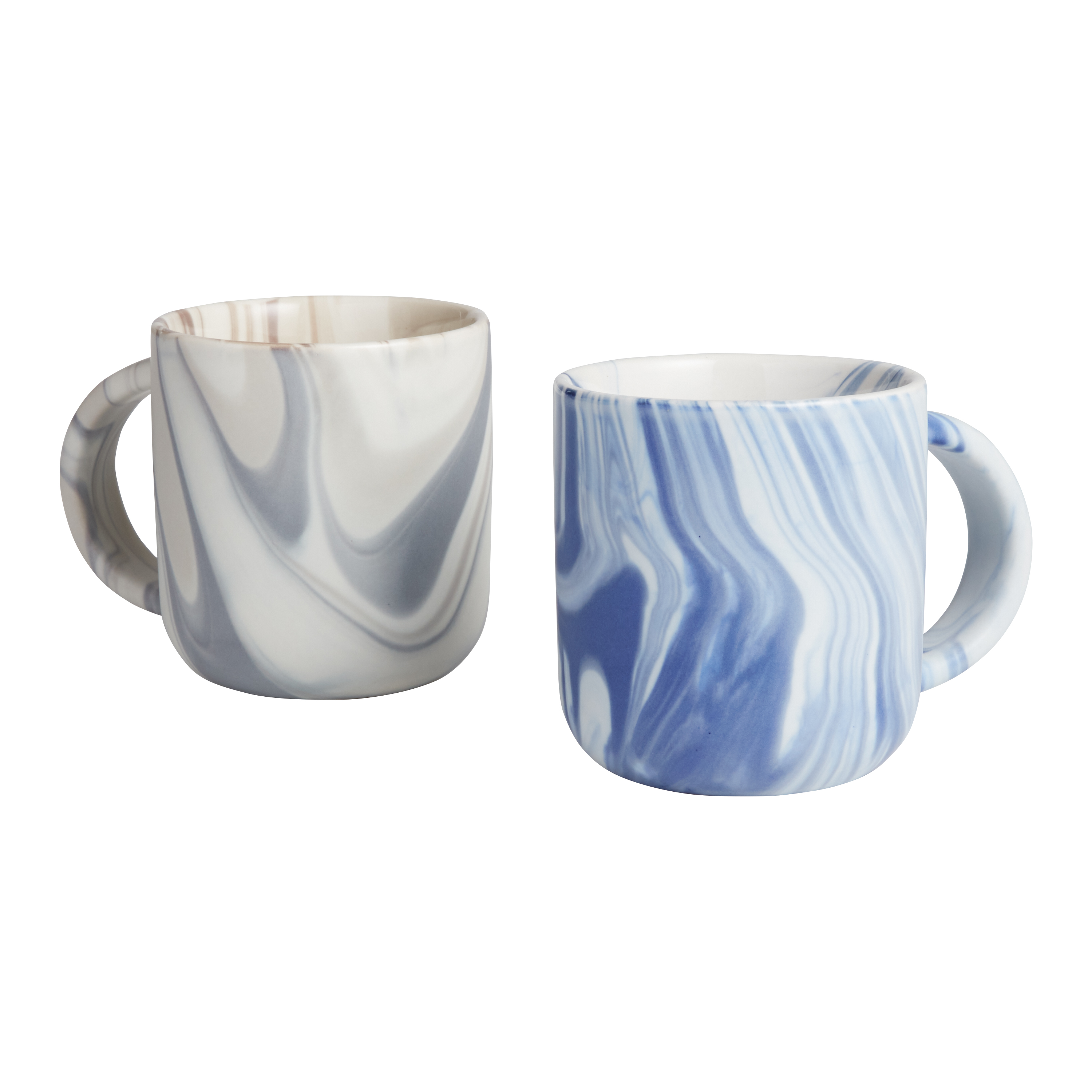 FAVO Two-Tone Porcelain Coffee Mugs Set of 2 - Brown – Zen Table Japan
