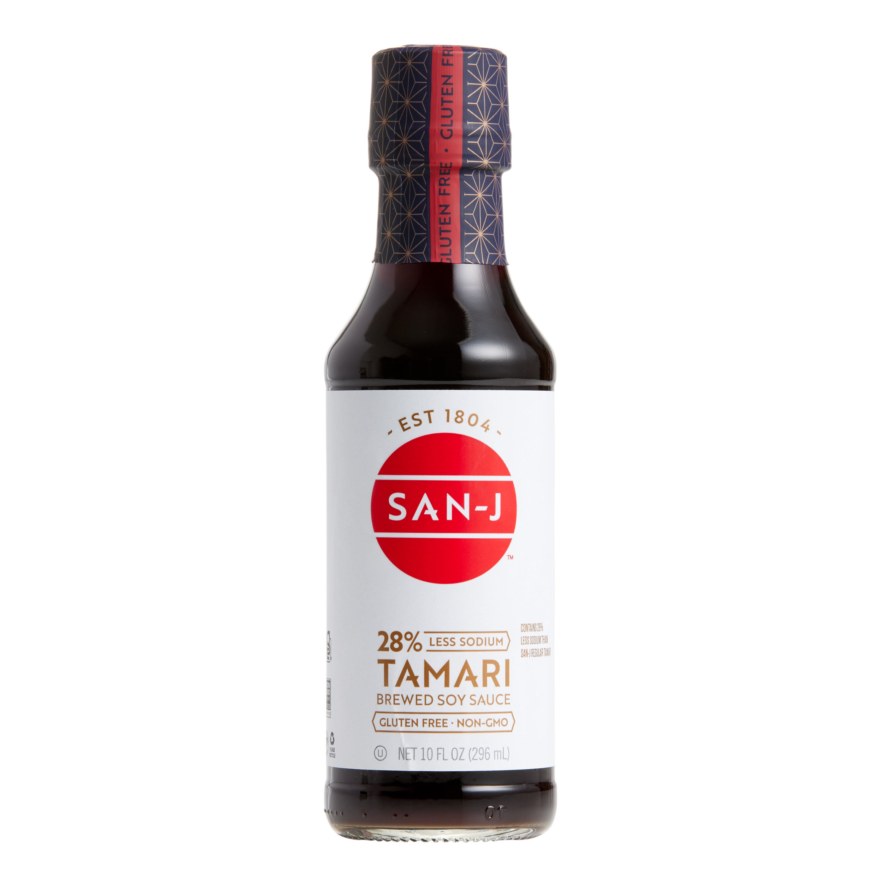 SanJ Less Sodium Gluten Free Tamari Soy Sauce World Market