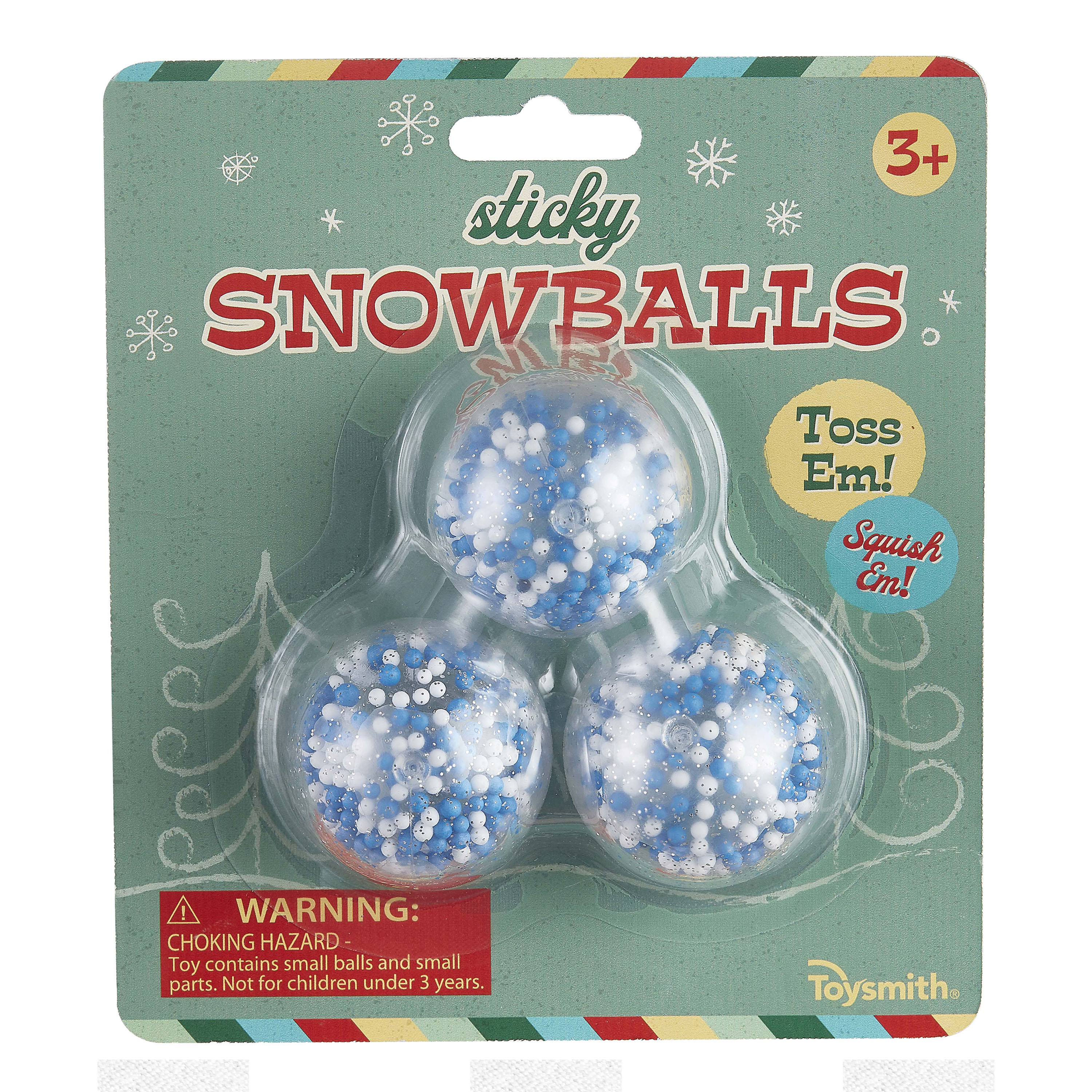 Toysmith Sticky Snowballs 3 Pack World Market