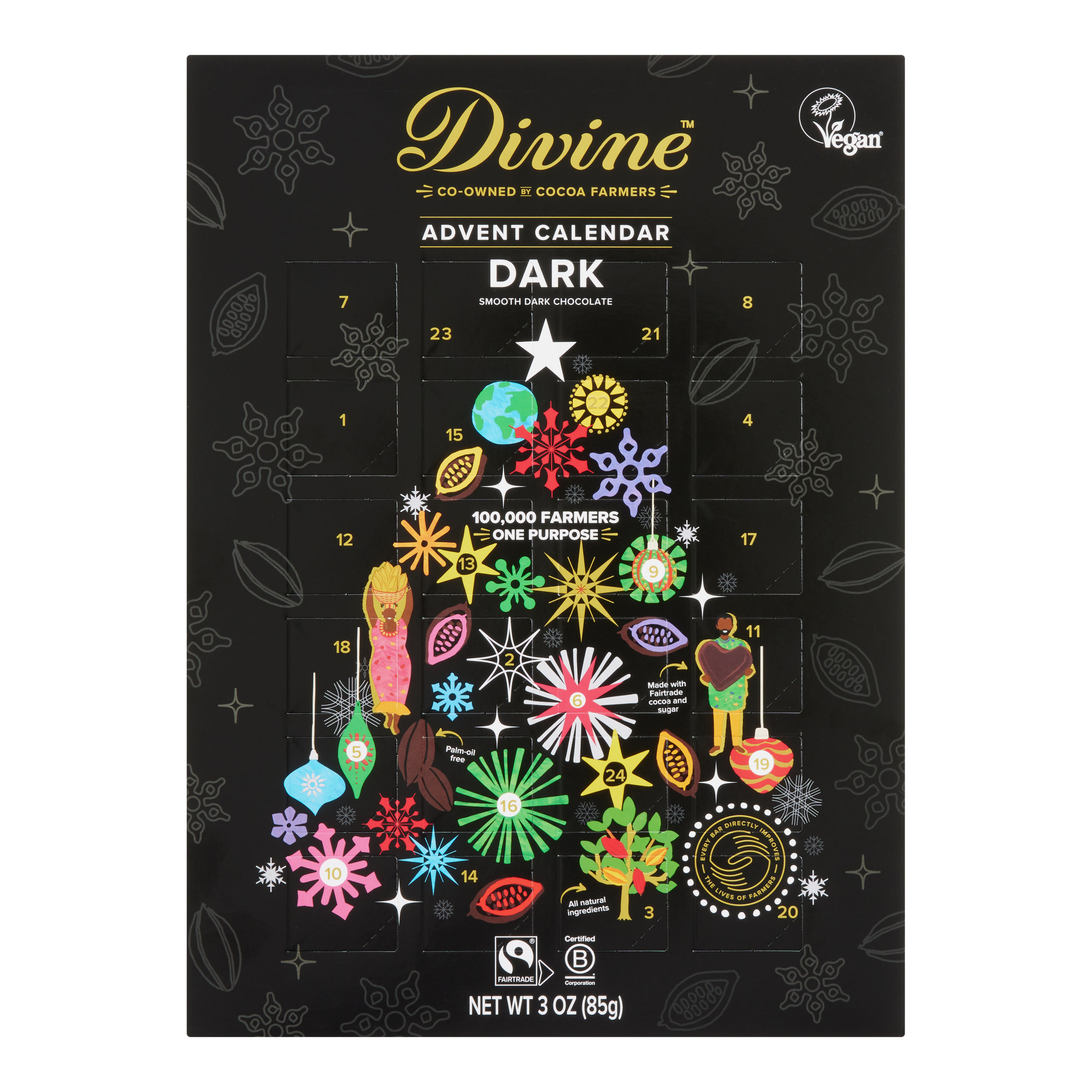 2021 Milka Advent Calendar: 24 Festive Chocolate Figurines