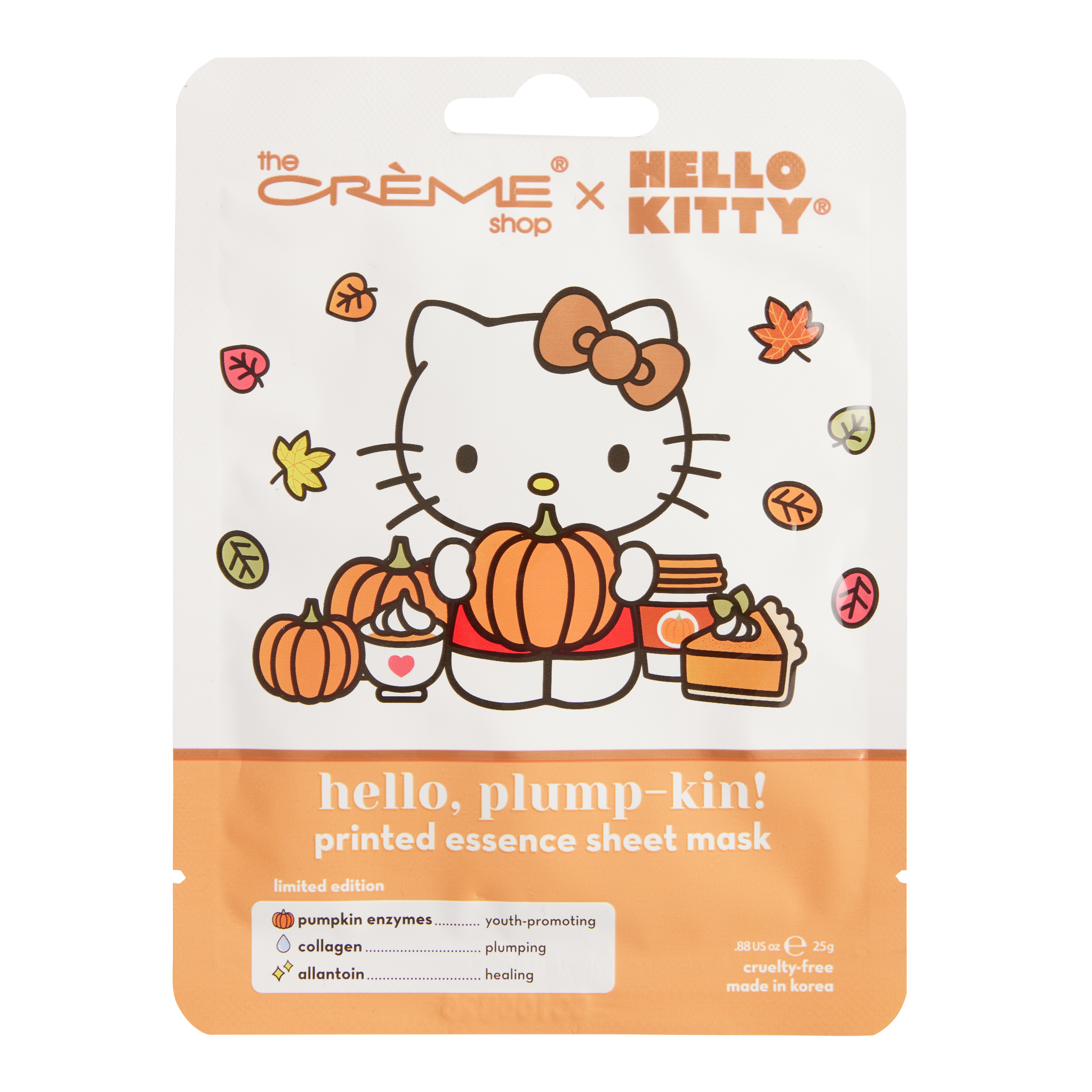 Creme Shop Hello Kitty Plumpkin Korean Beauty Sheet Mask - World Market