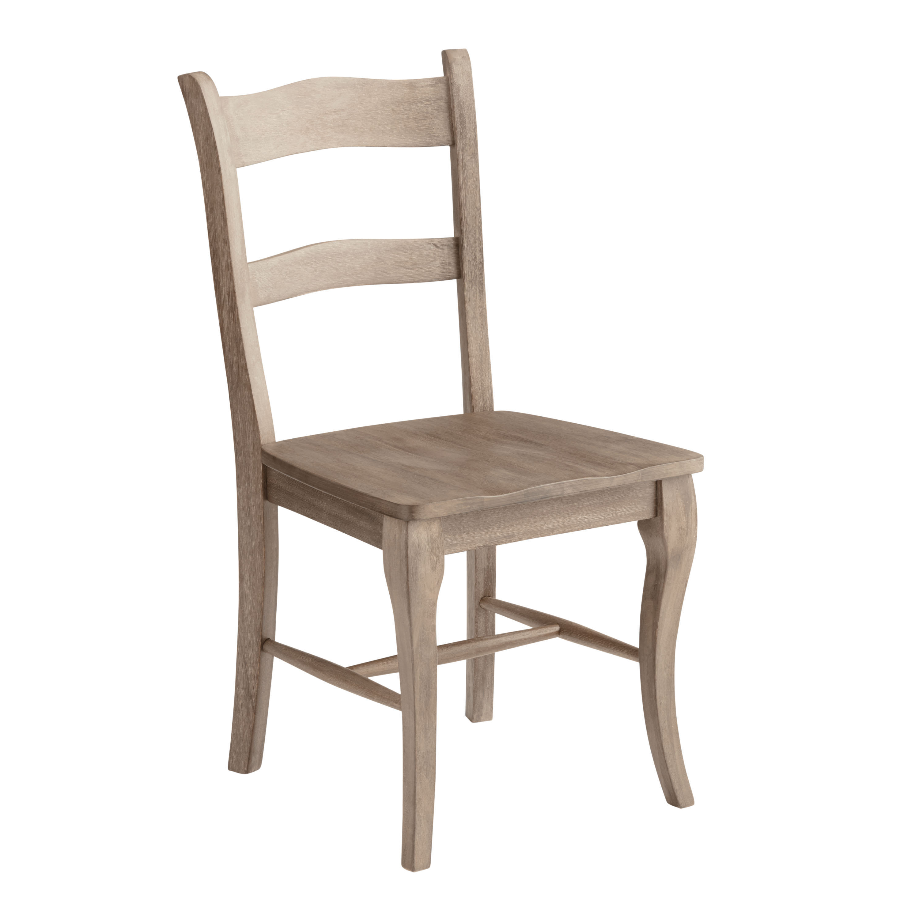 Jozy Weathered Gray Wood Dining Chair Set of 2 - World Market