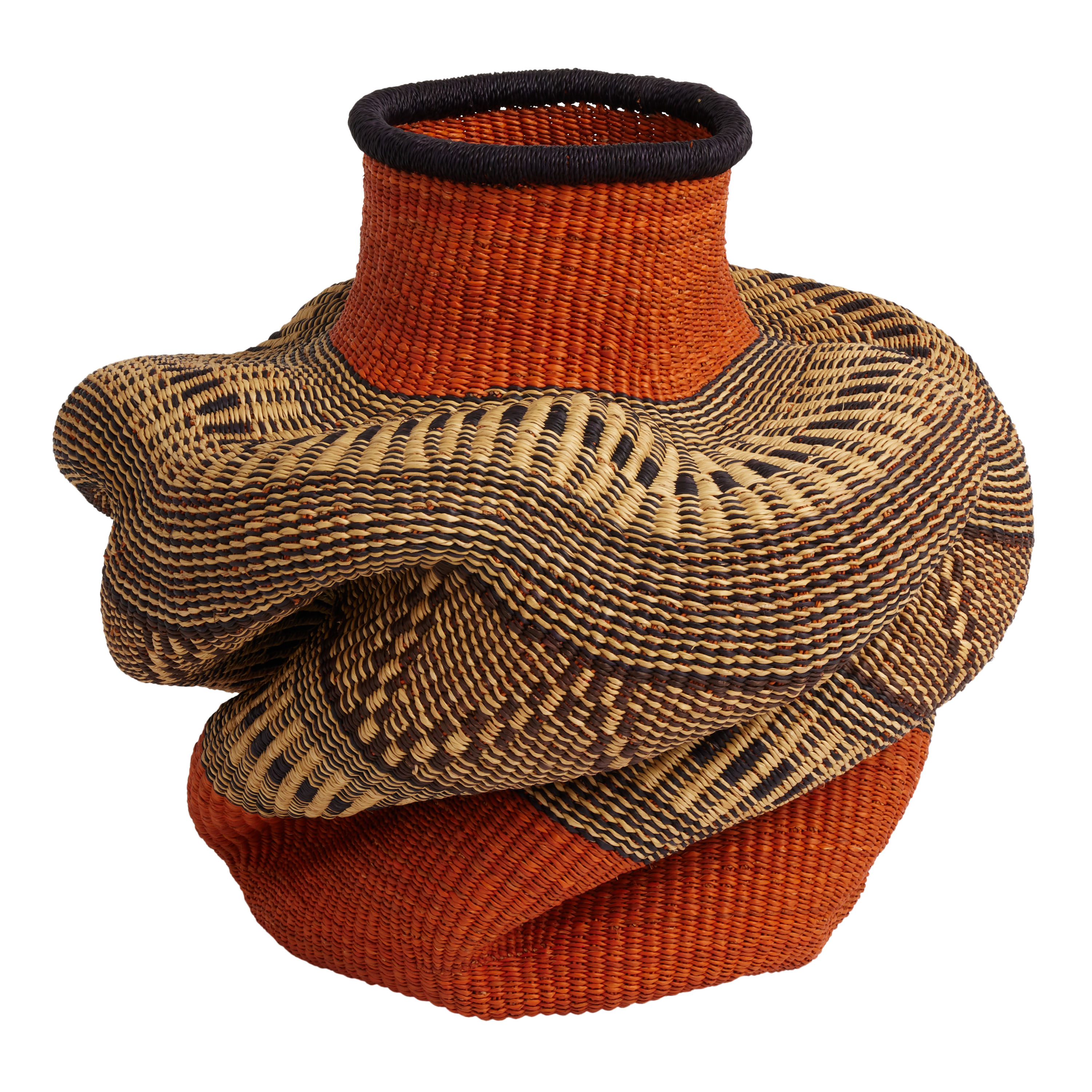 CRAFT Ayeya Wild Grass Slouchy Woven Vase - World Market