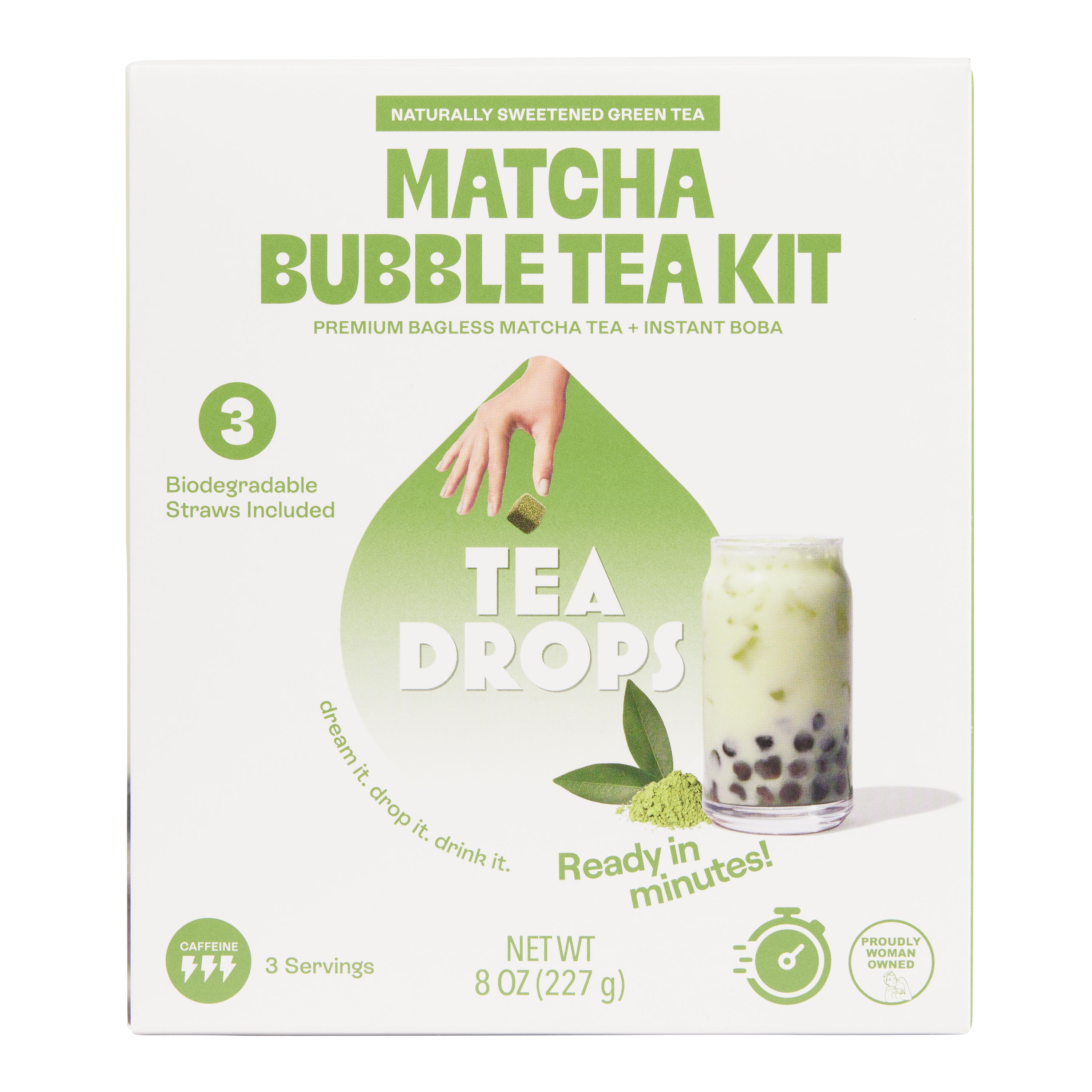 Upgrade Your Tea Time with Tea Drops Matcha Latte Kit