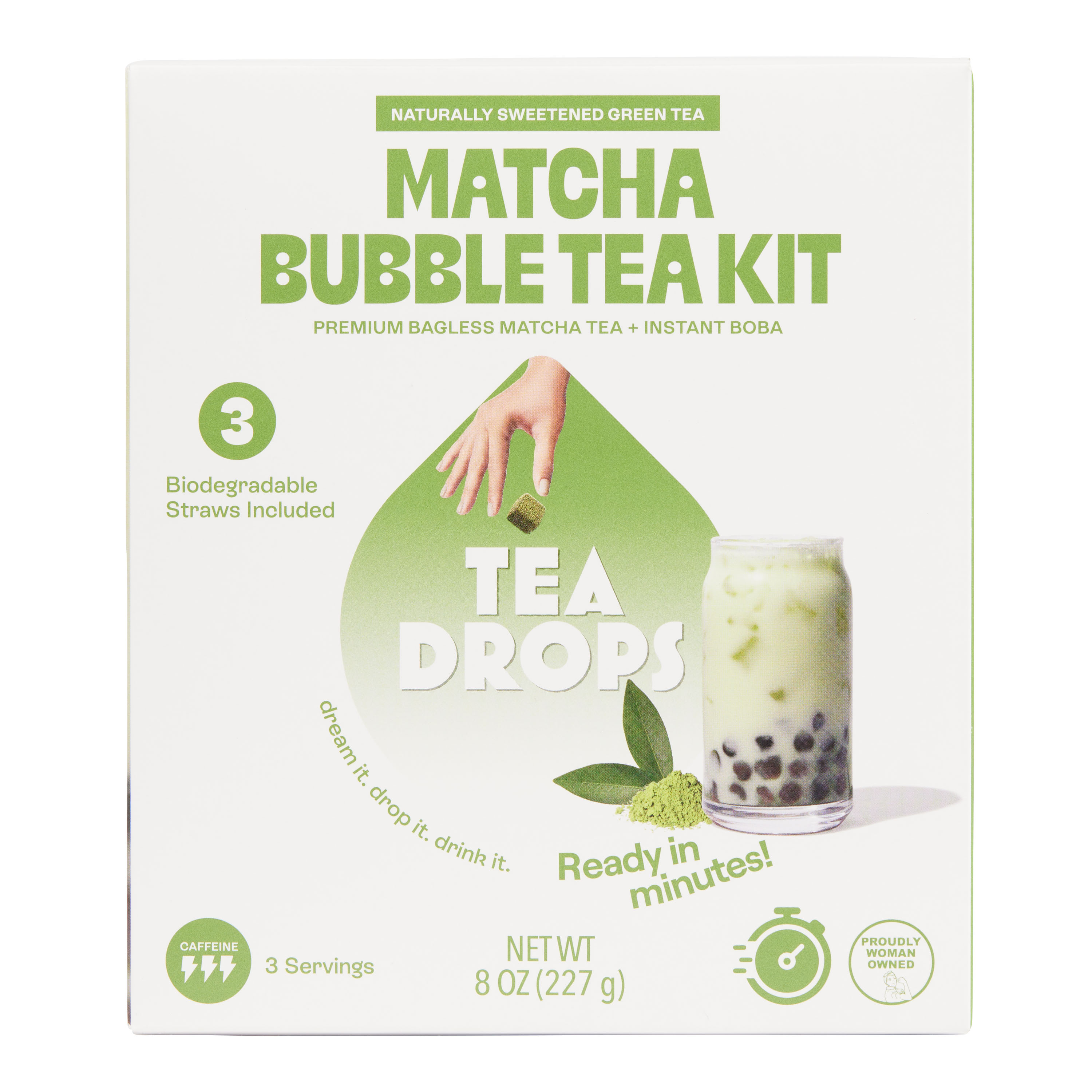Tea Drops Matcha Bubble Tea Kit World Market