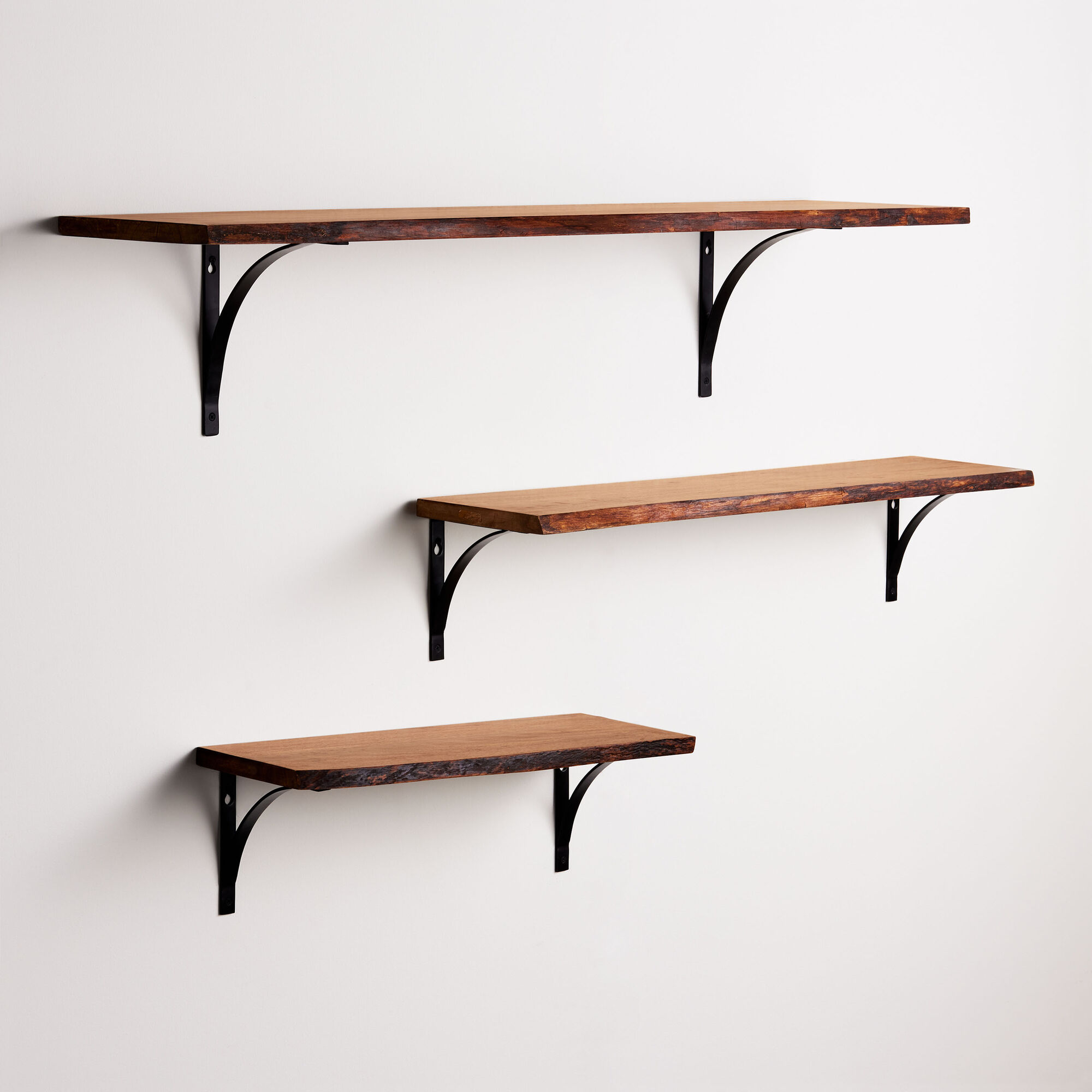 Organic Edge Wood Mix & Match Wall Shelf - World Market