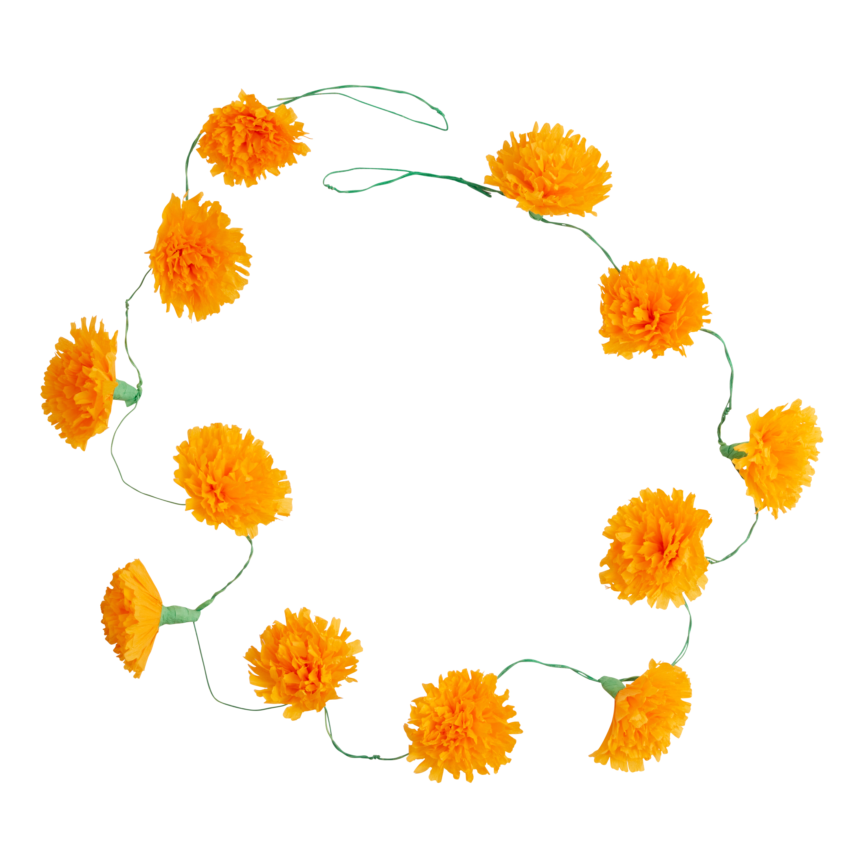 Day Of The Dead Crepe Paper Marigold Garland World Market