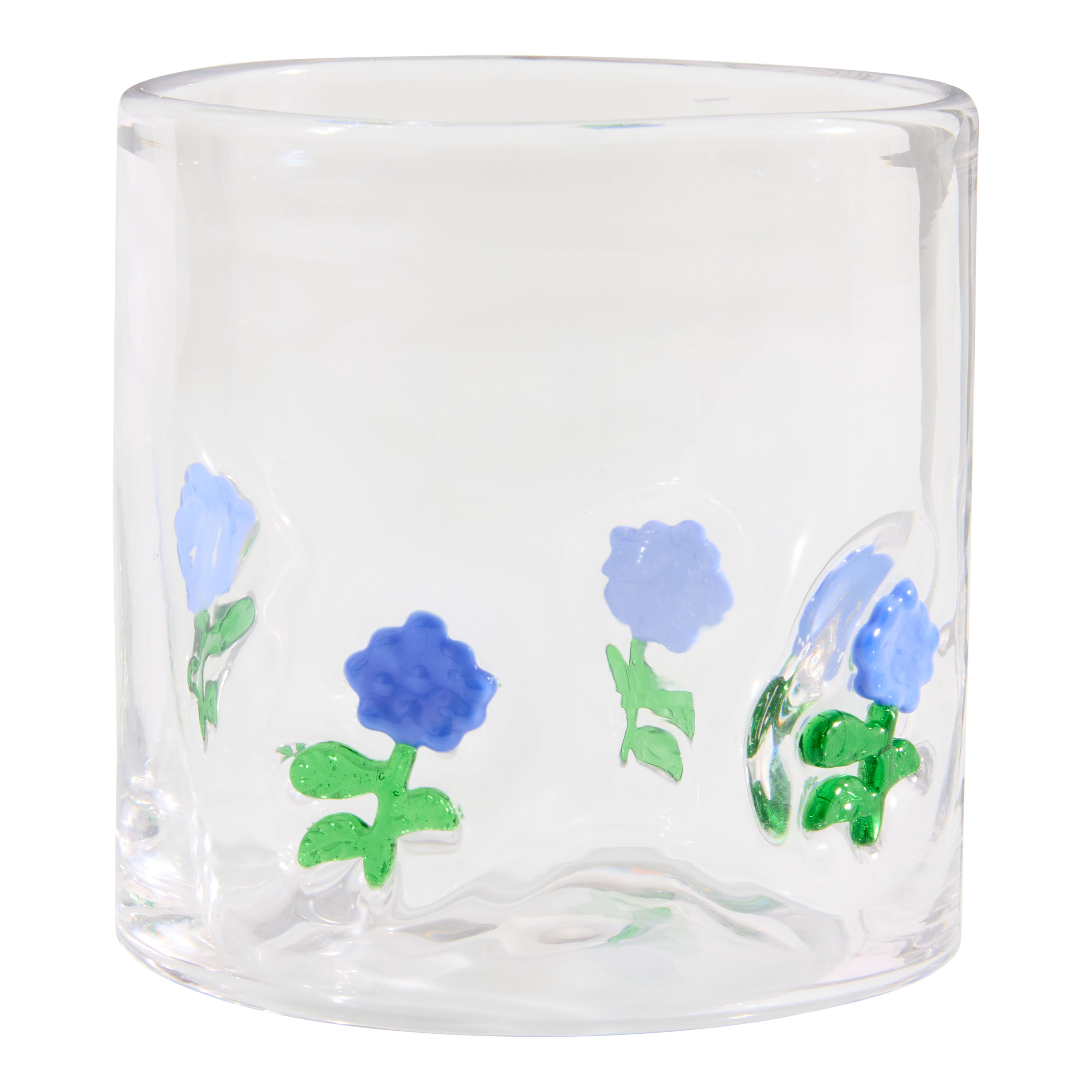 Charm Inlay Double Old Fashioned Glass - World Market