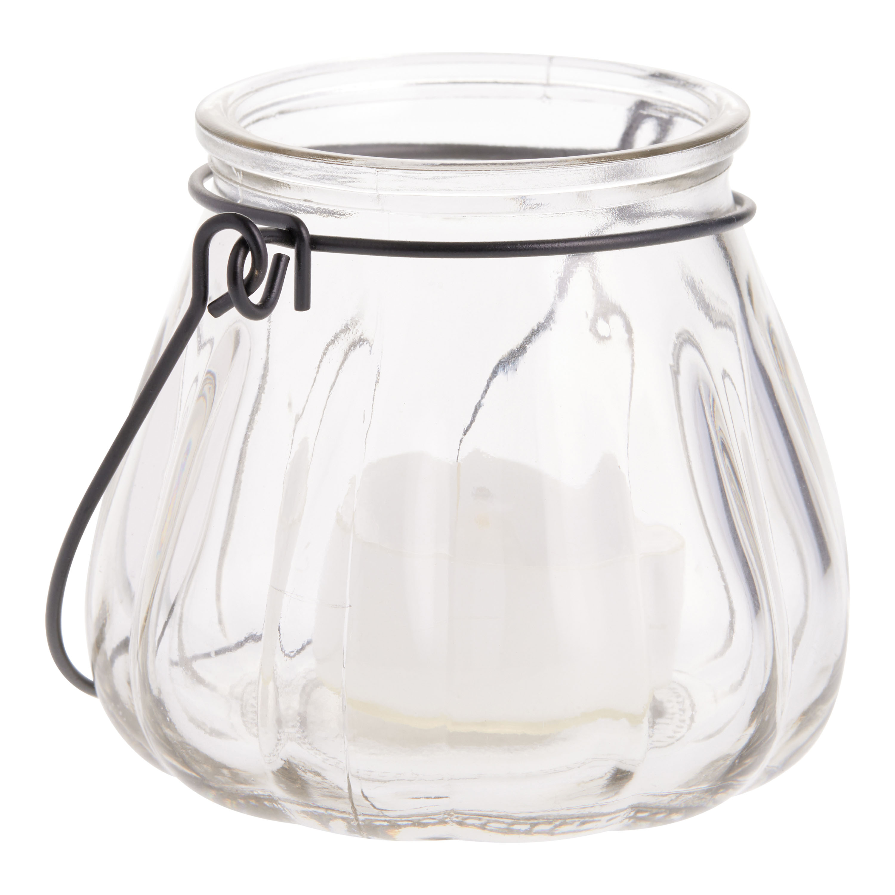 Mini Melon Glass Tealight Candle Holder Set of 4 World Market