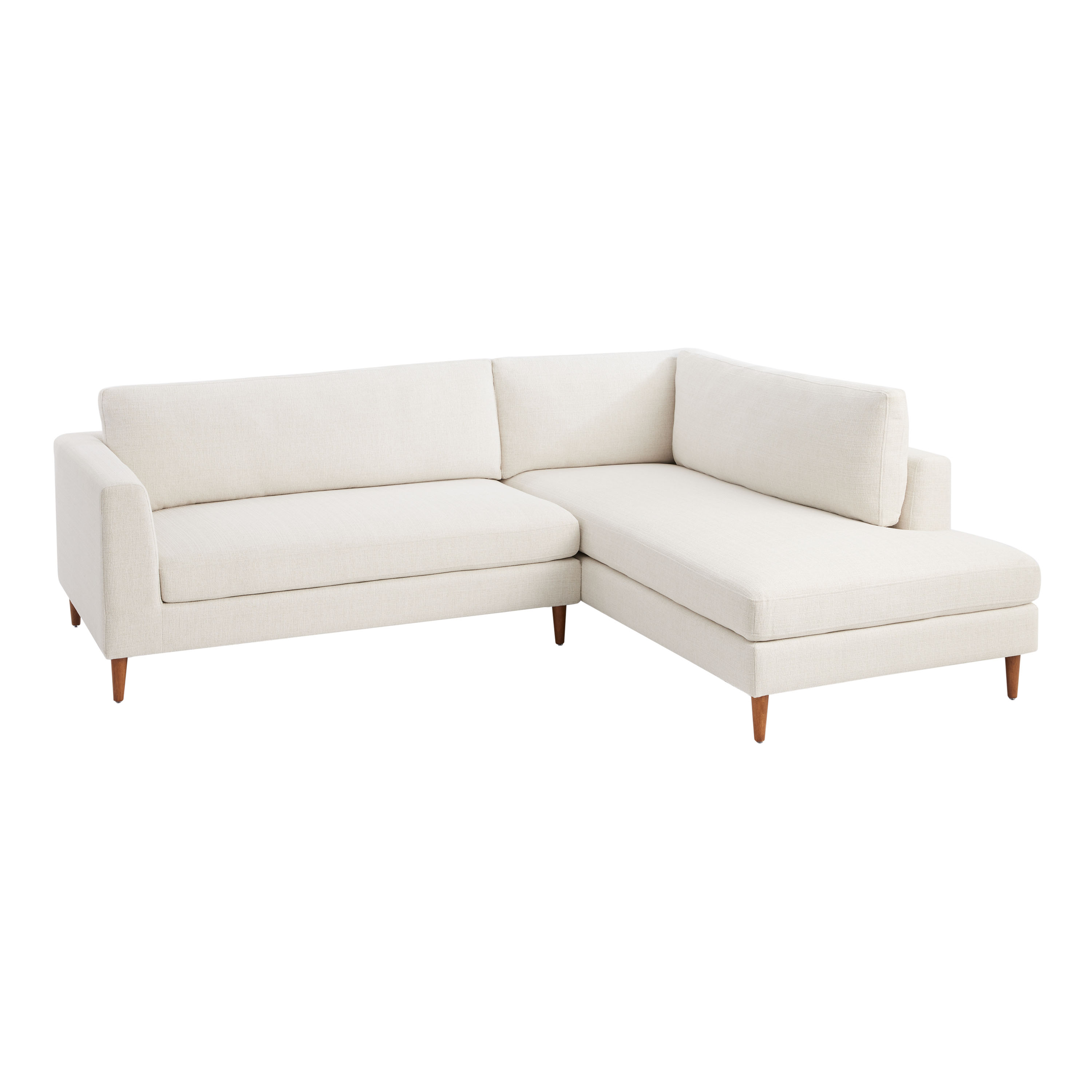 White Sectional Sofa With Chaise | Cabinets Matttroy