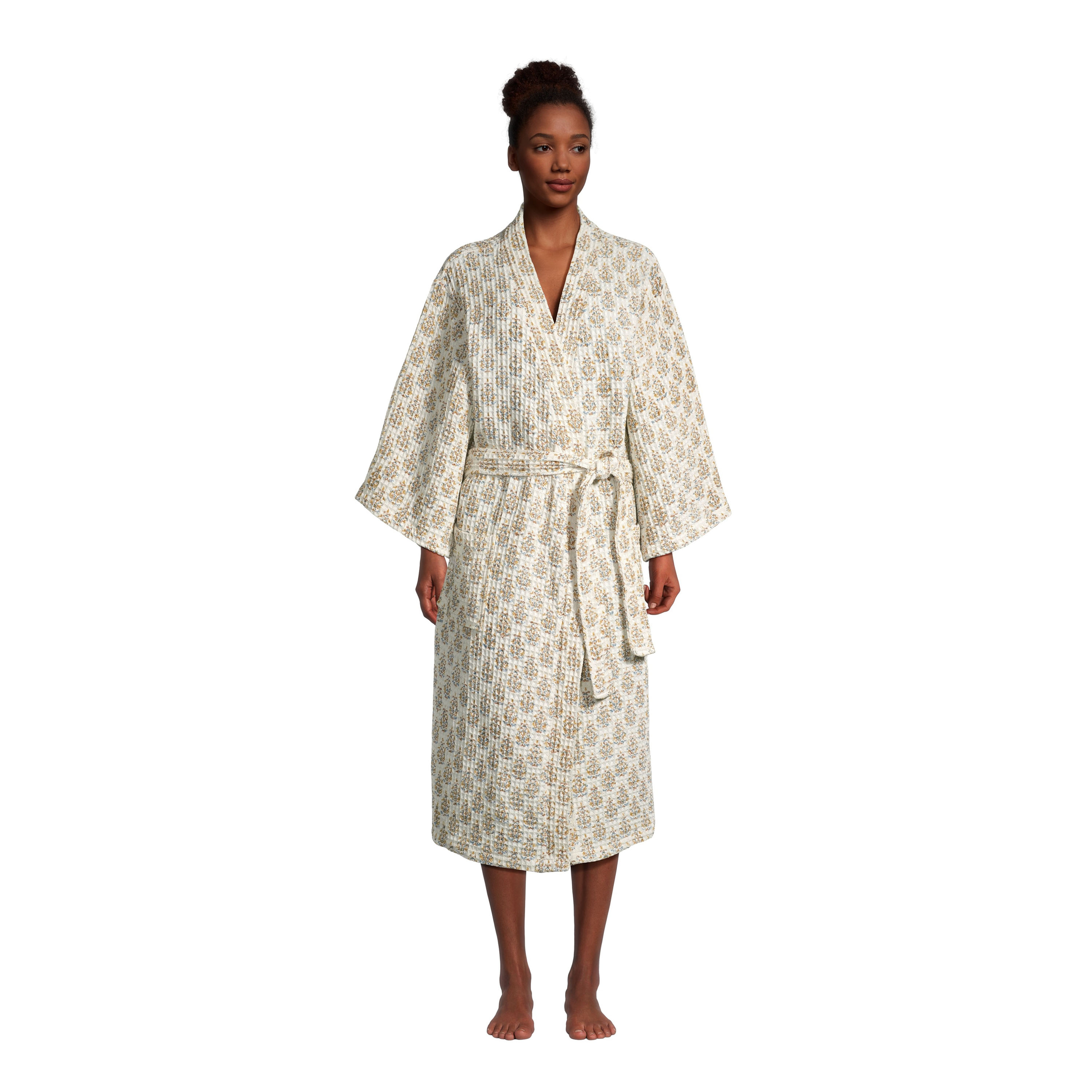 New Dressing Gown Hand Block Printed Cotton SS 2023 – Nila Rubia