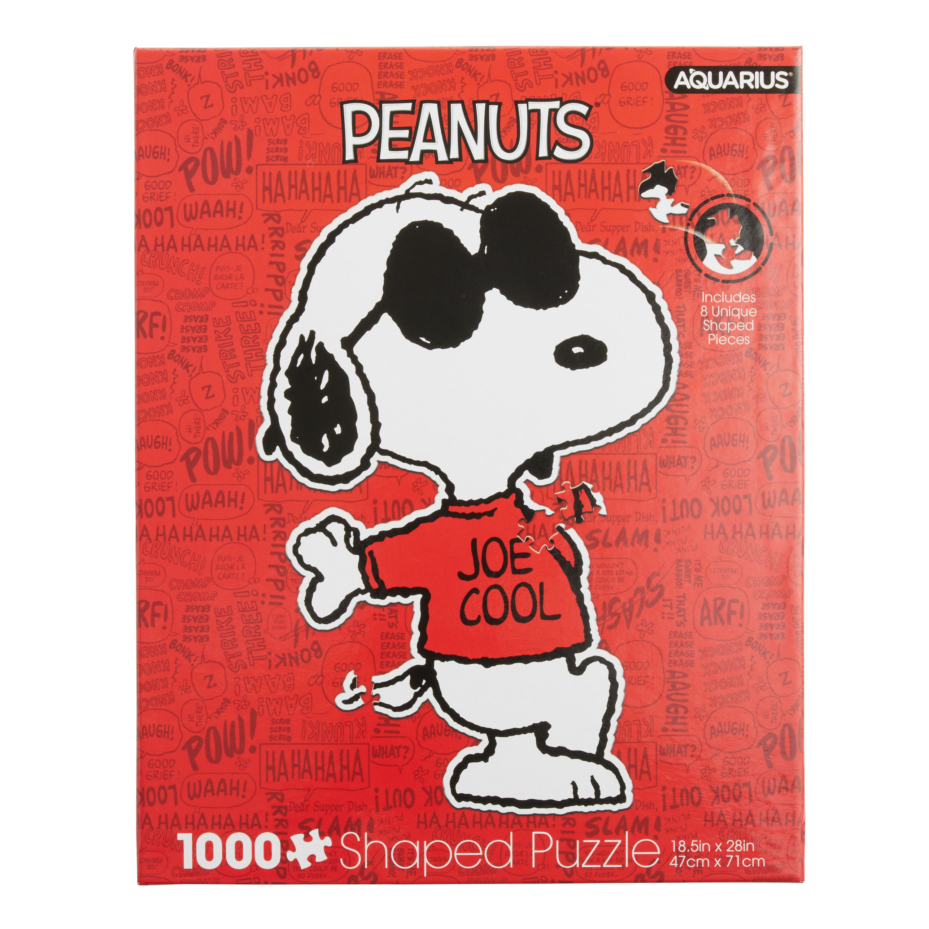 Peanuts Snoopy Shaped 1000 Piece Puzzle - World Market