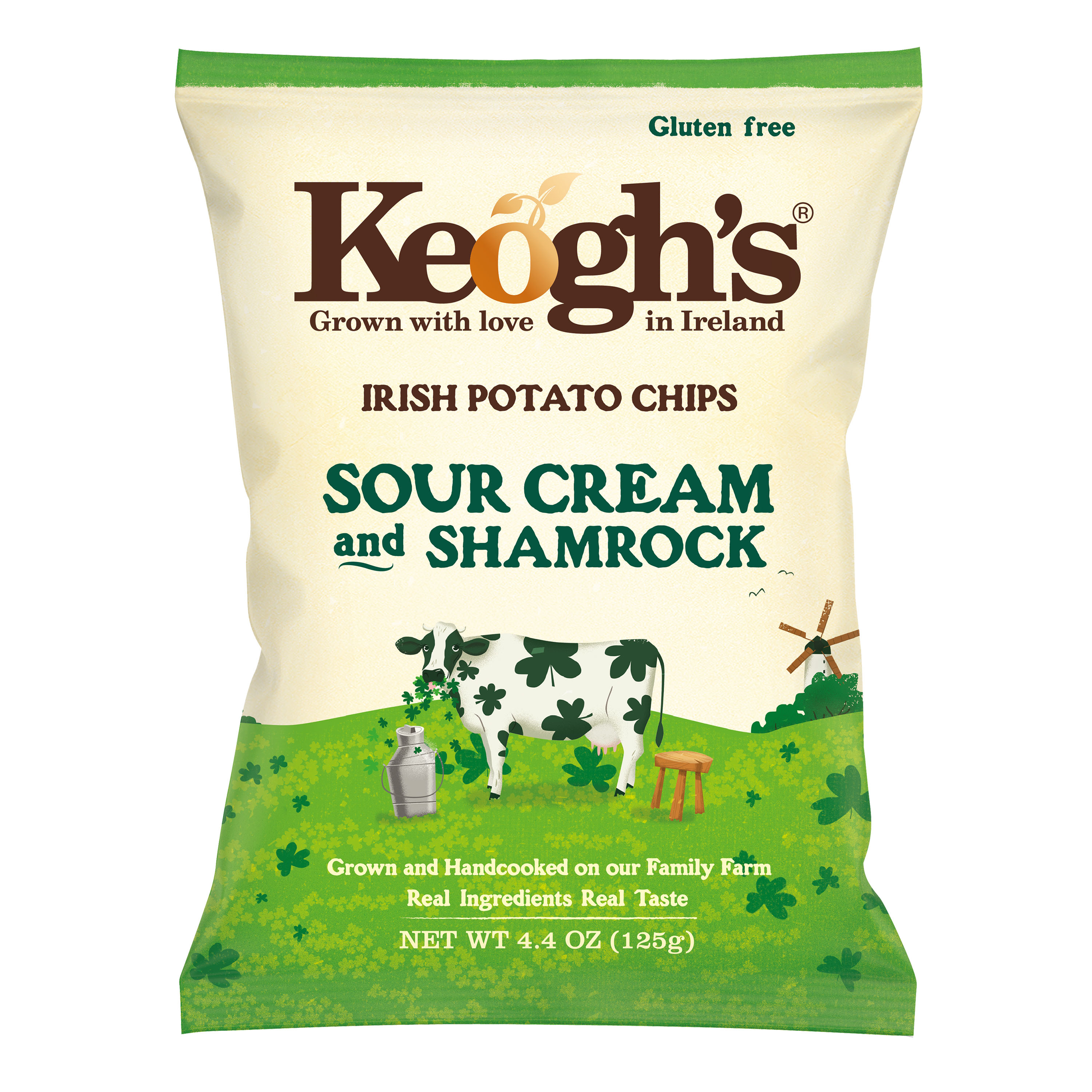 Shamrock and Sour Cream Potato Chips World Market