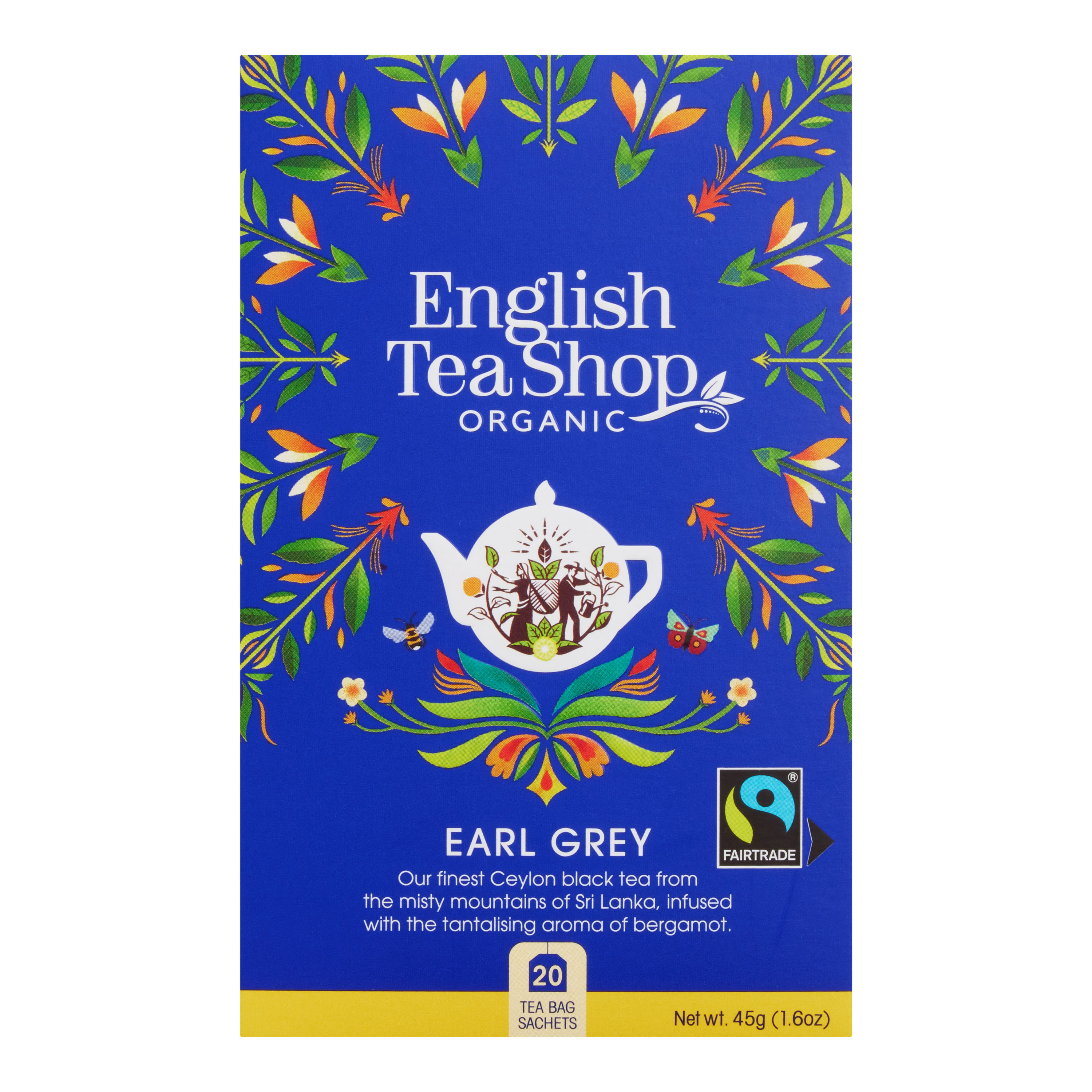 English Tea Shop Organic Earl Grey Tea 20 Count - World Market