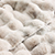 Faux Fur Wavy Tufted Throw Blanket