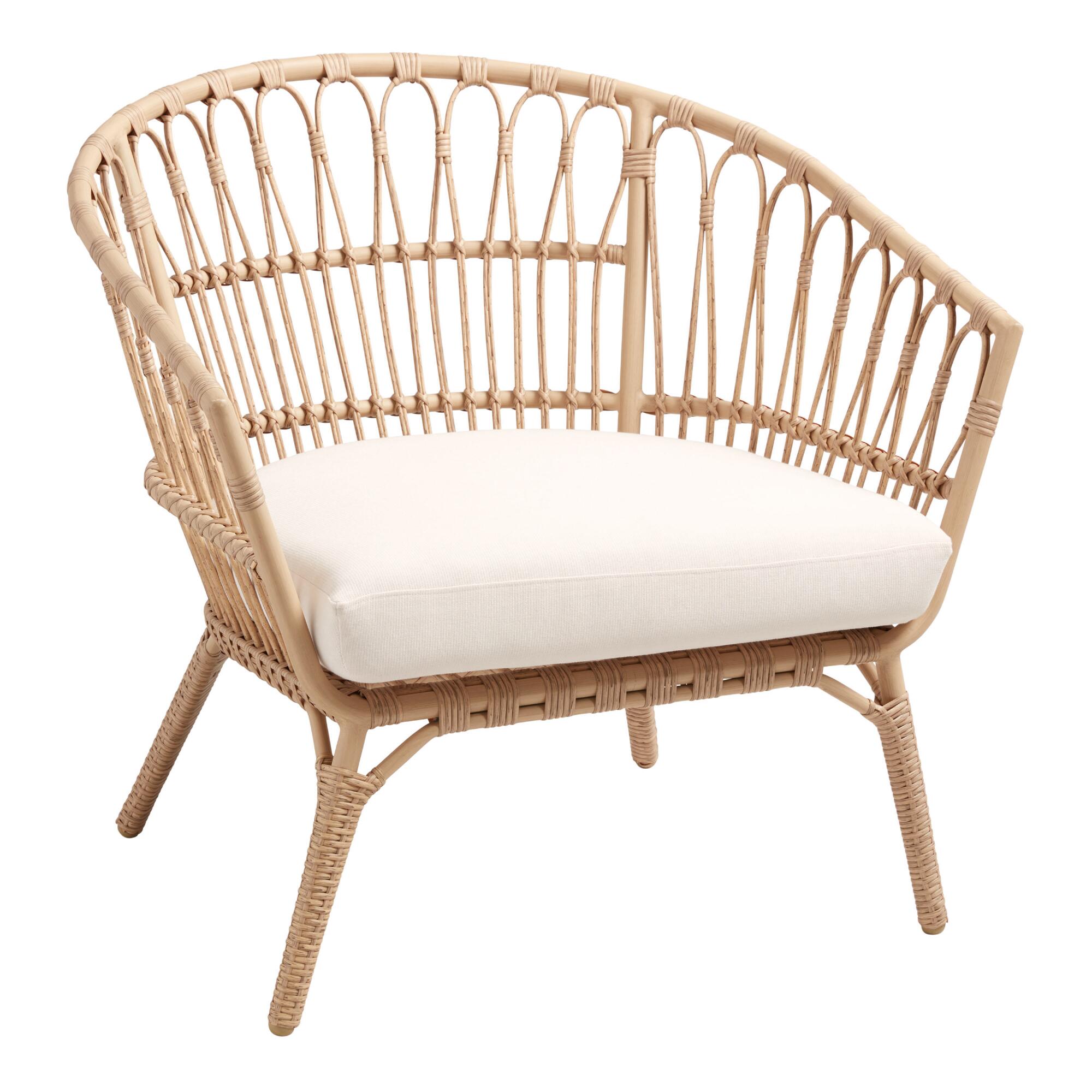 All weather wicker top lenco outdoor occasional chair