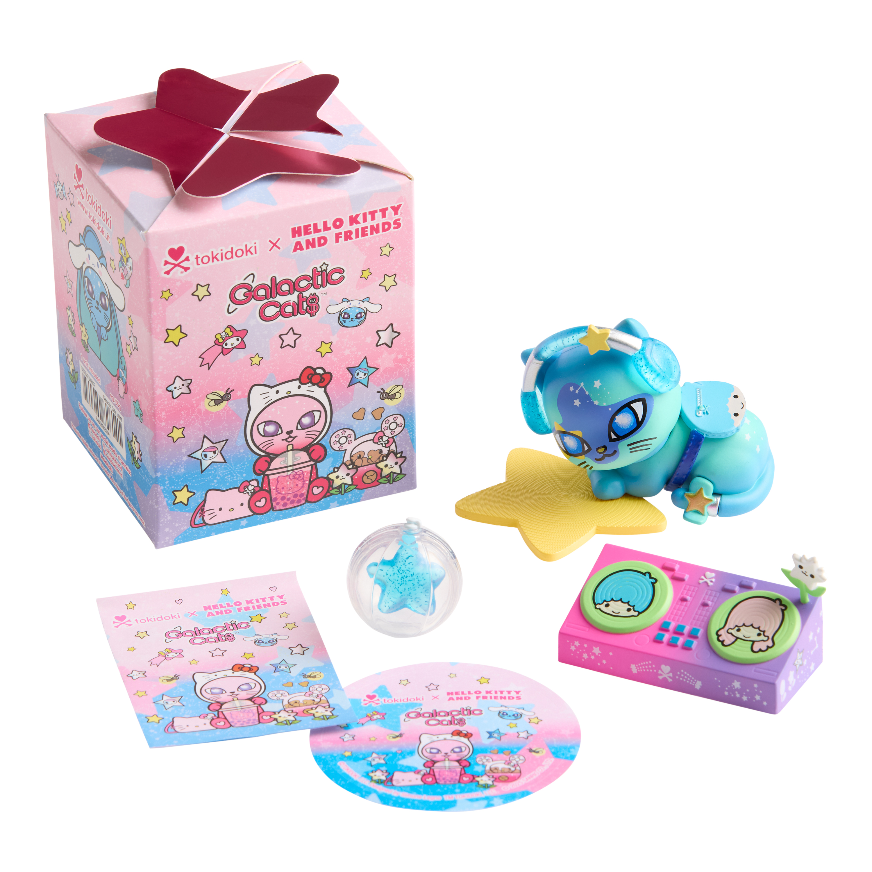 tokidoki kitty コラボ　コスメボックス tokidoki x Hello Kitty and Friends Galactic Cats Blind Box