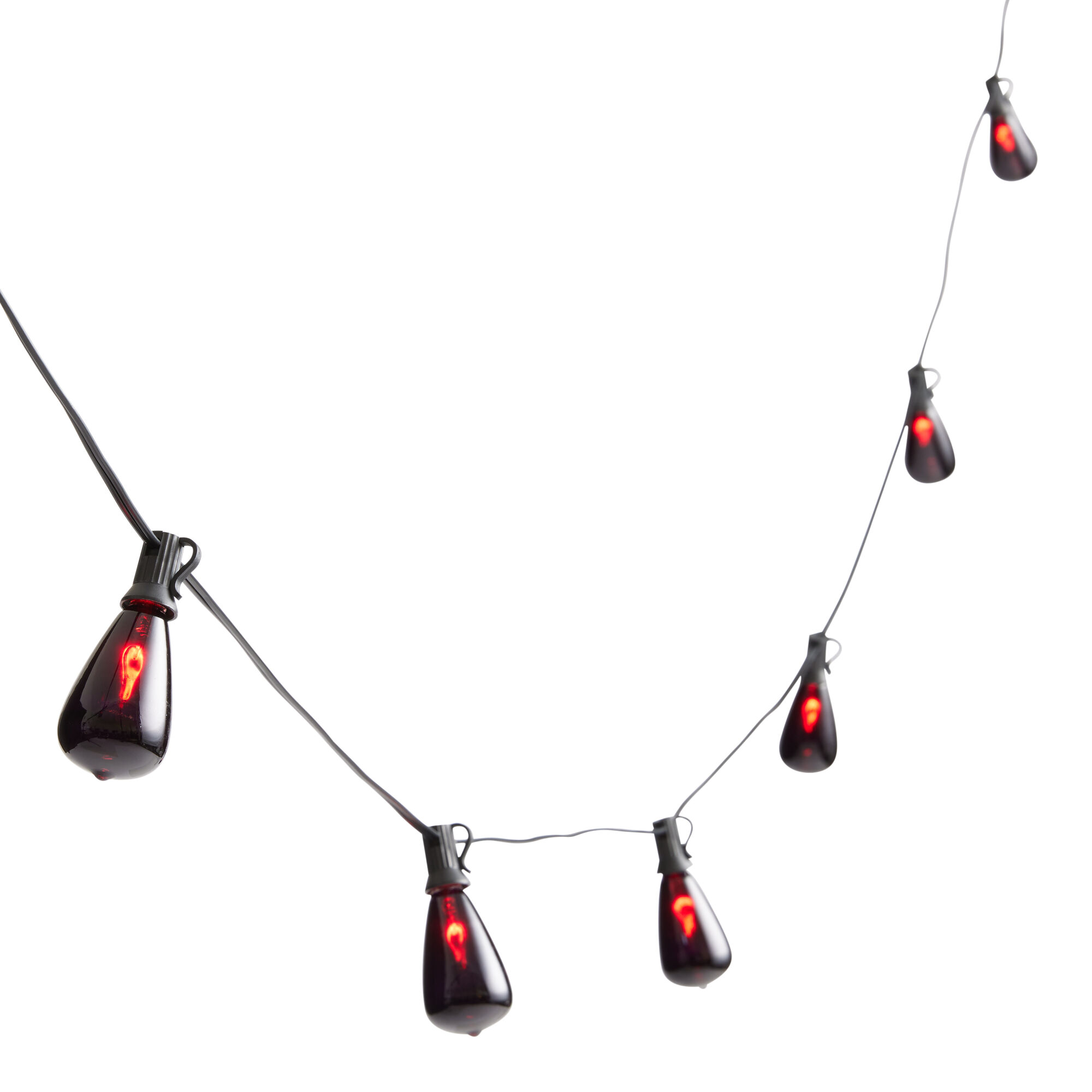 Flickering Flame Edison Style LED 10 Bulb String Lights World Market