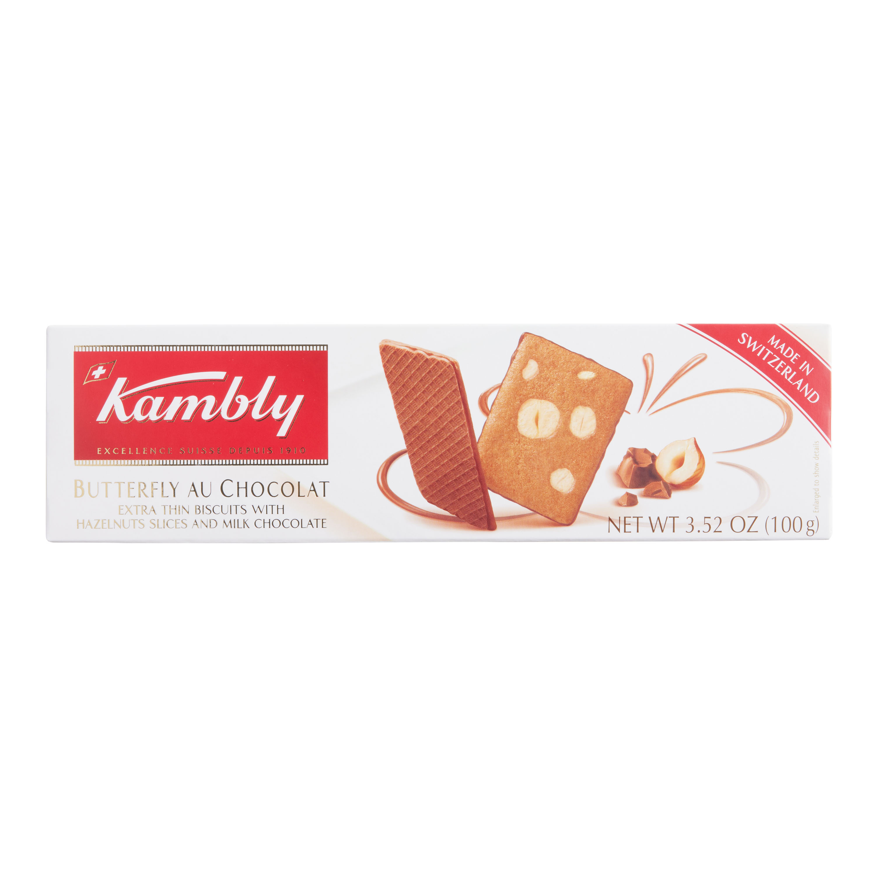 Kambly Butterfly Au Chocolat Cookies - World Market