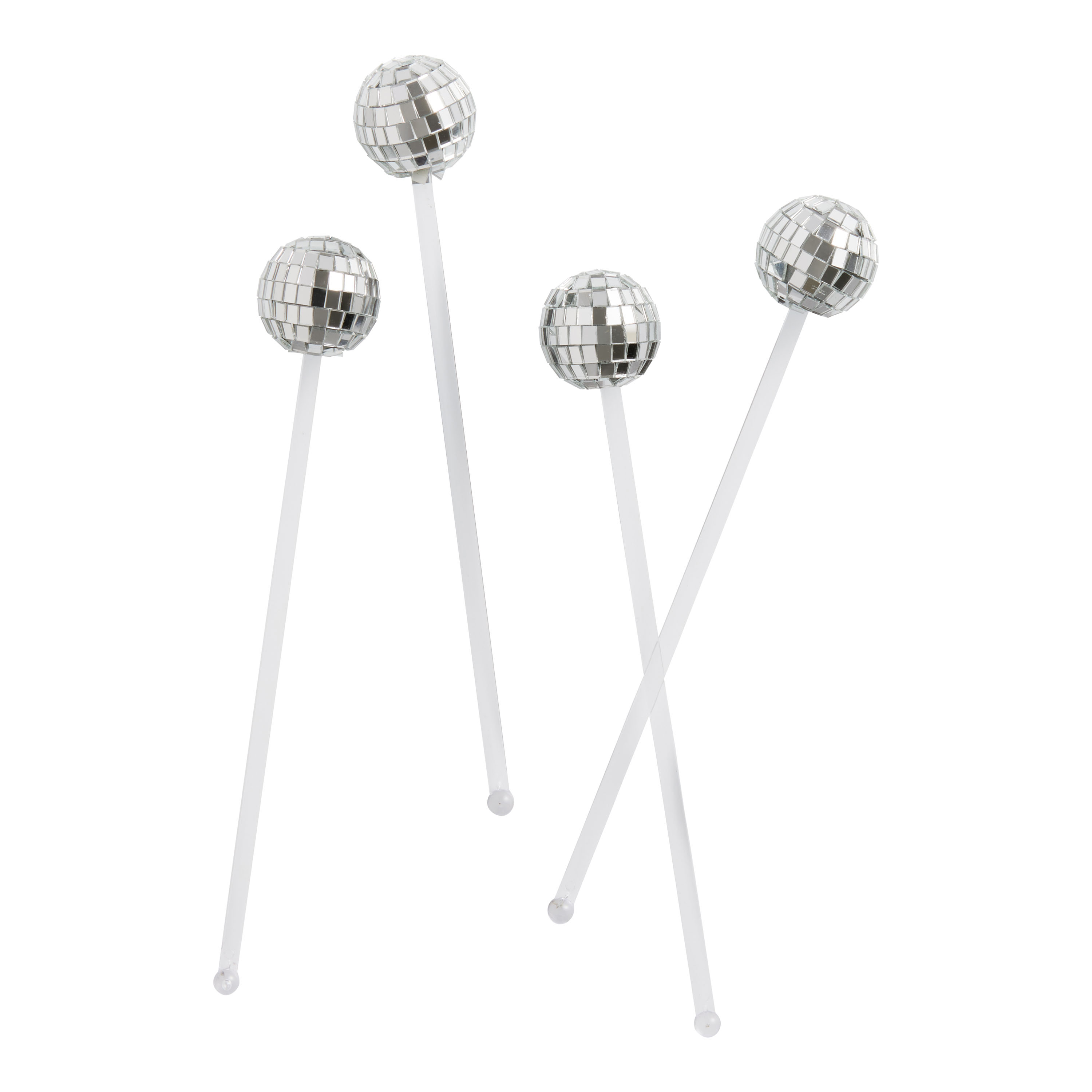 Disco Ball Drink Stirrer 4 Pack World Market