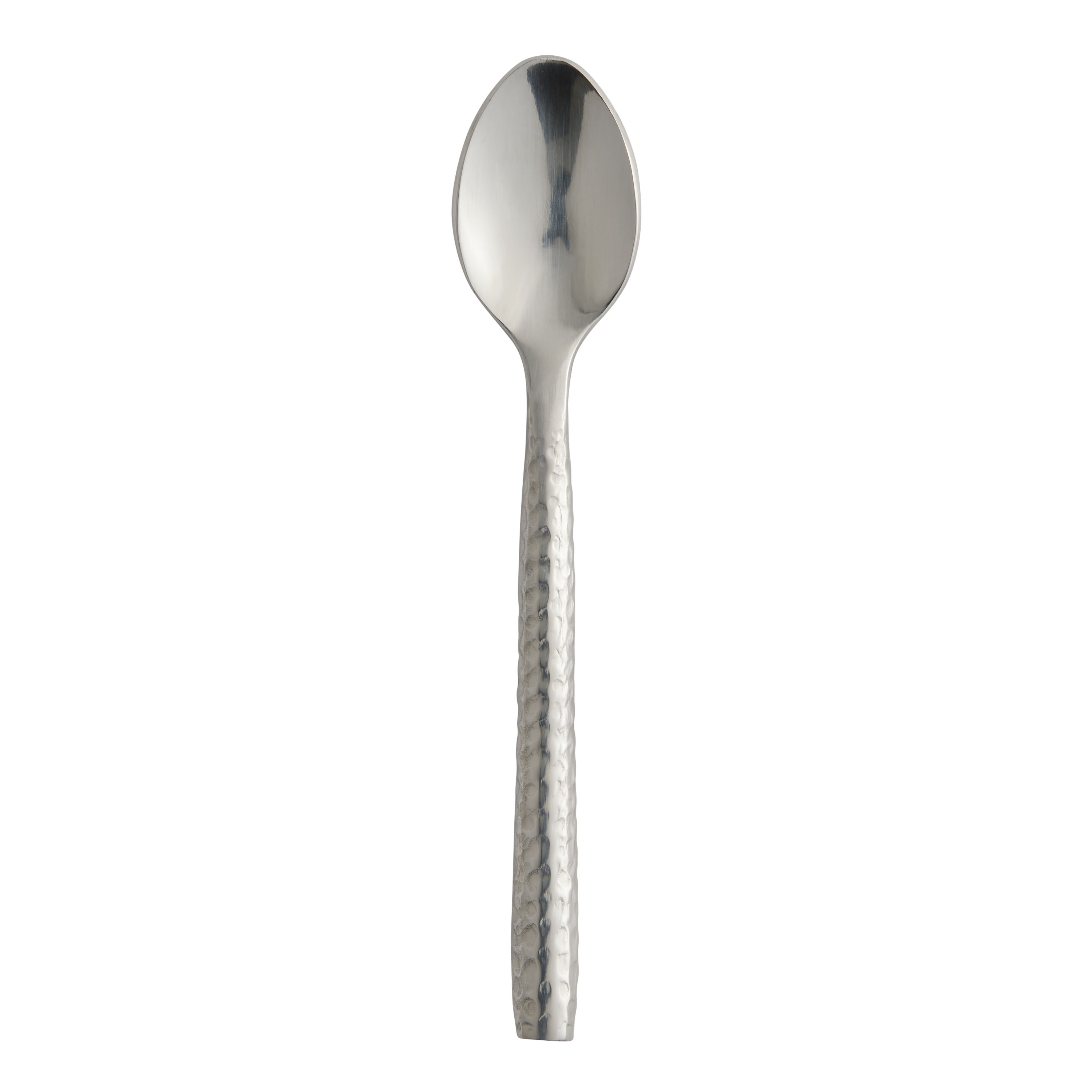 Hammered Stainless Steel Cocktail Spoon Set of 4 - World Market
