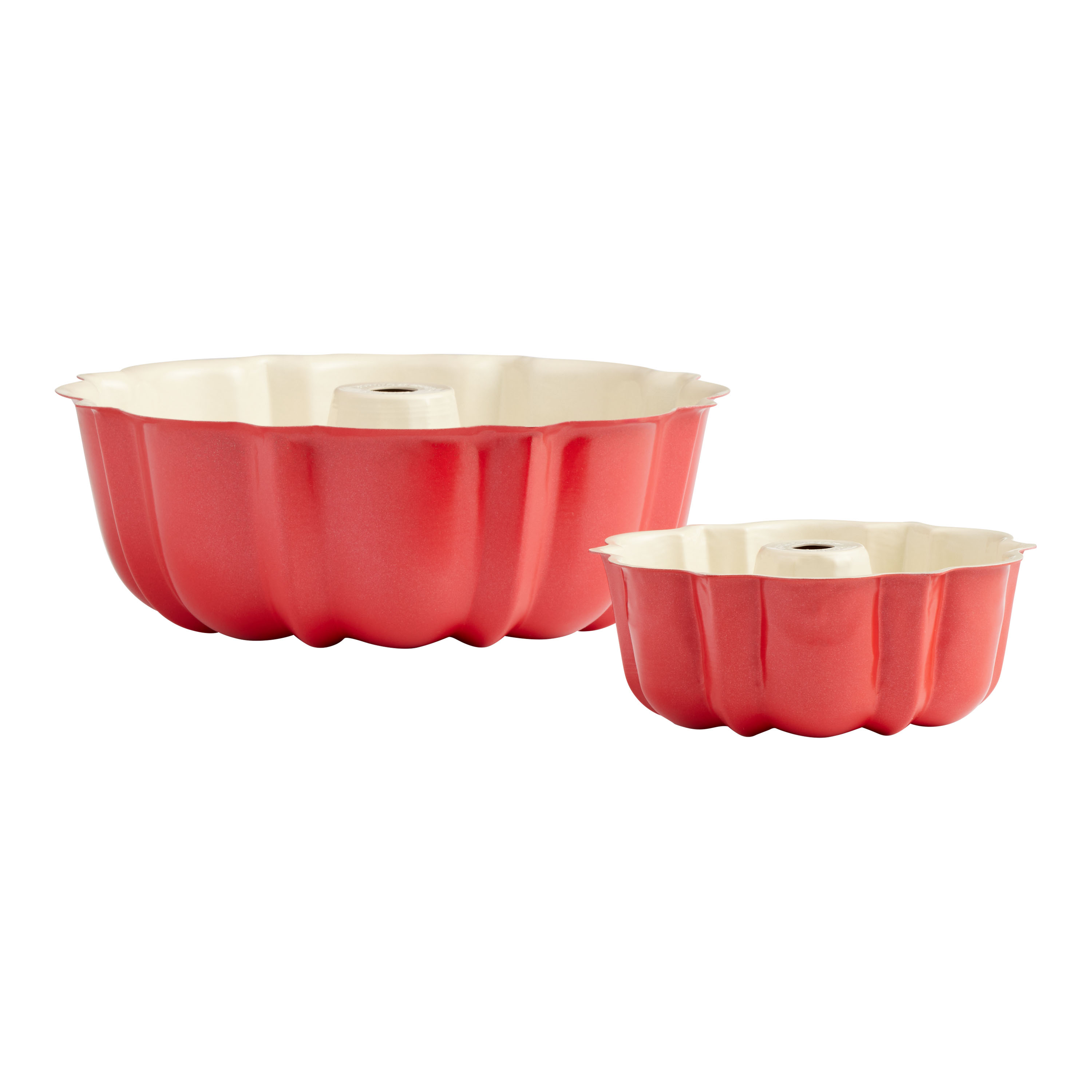 Nordic Ware Red Nonstick Formed Bundt Cake Pan by World Market