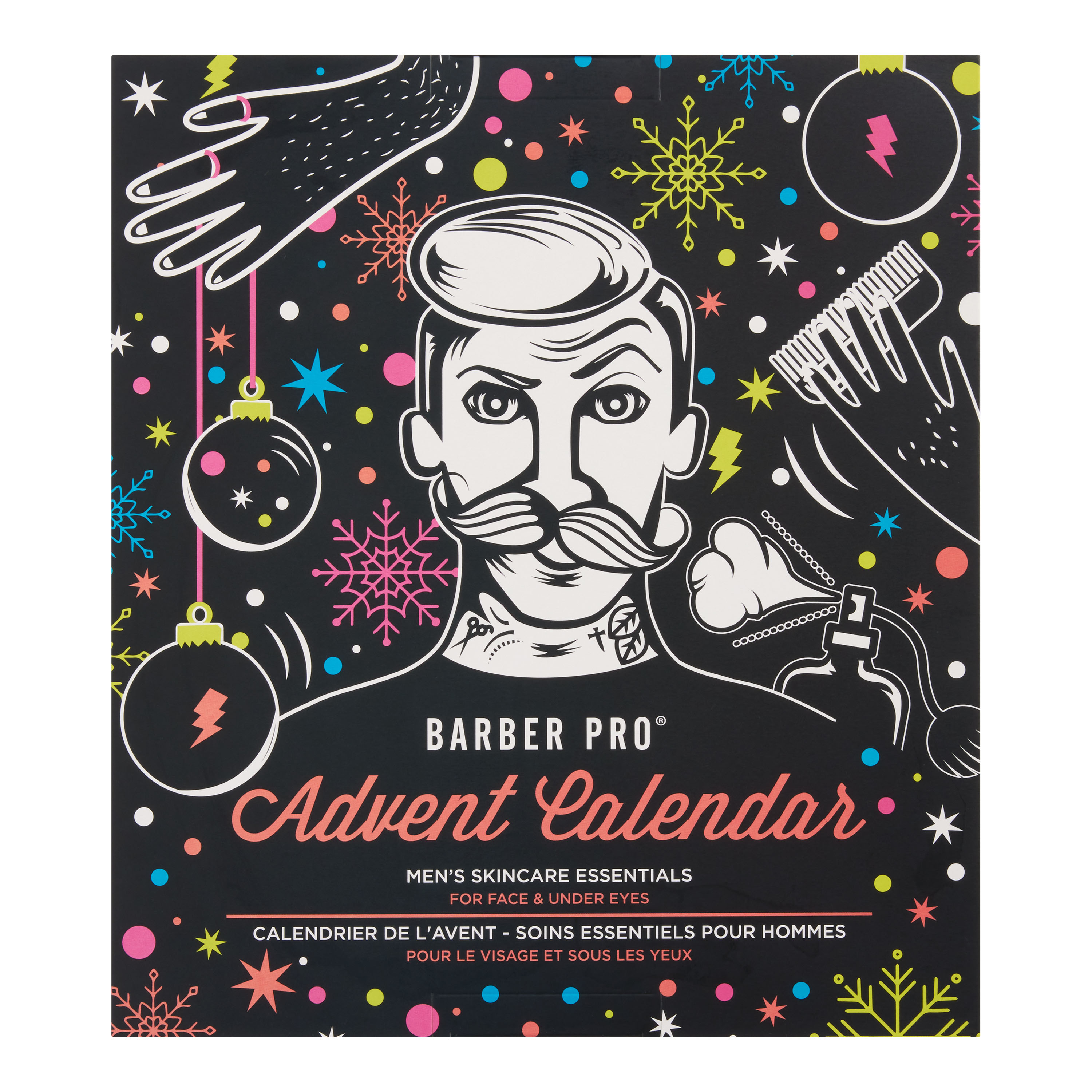 Barber Pro Men’s Skincare Essentials 12 Day Advent Calendar World Market