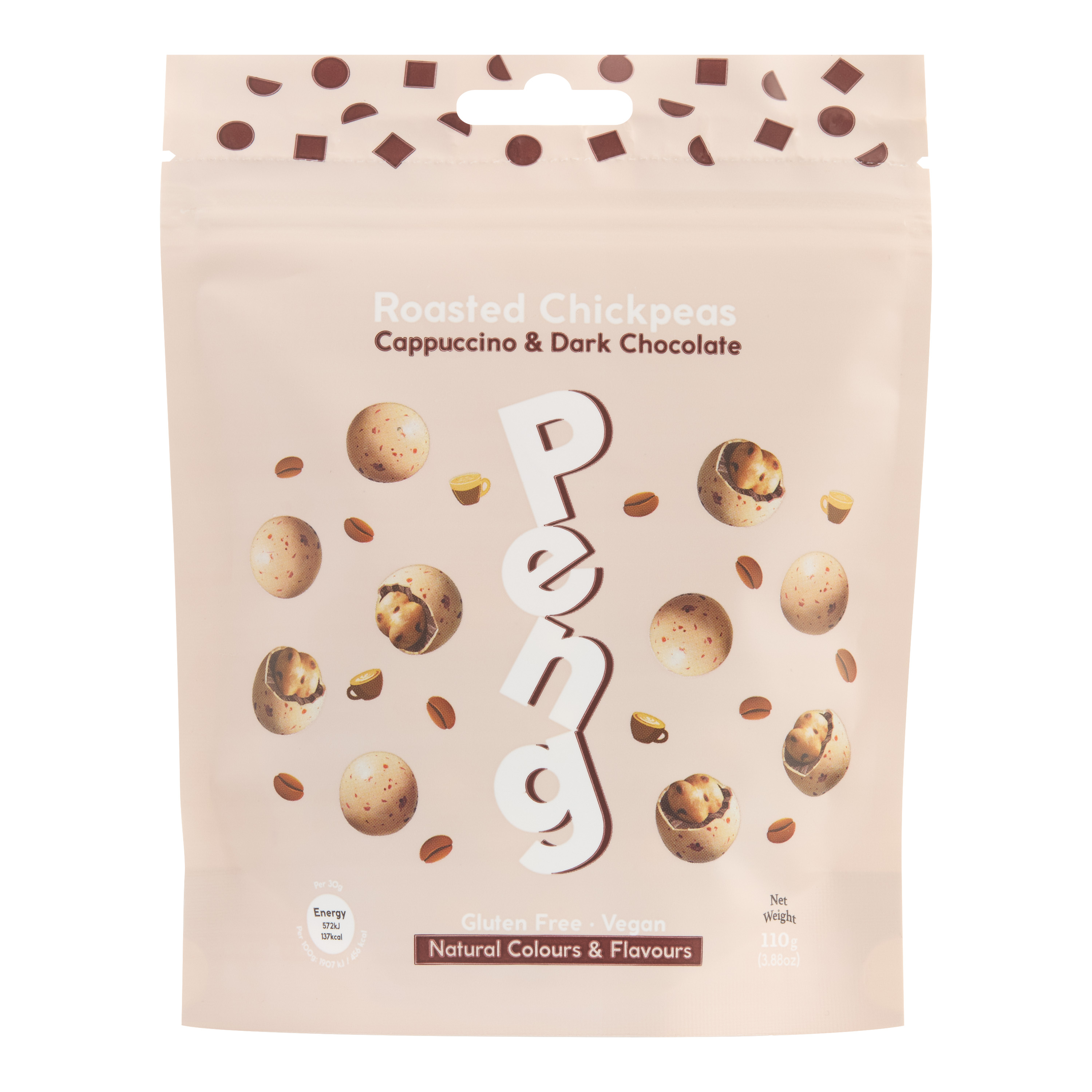 Peng Cappuccino and Dark Chocolate Roasted Chickpeas - World Market