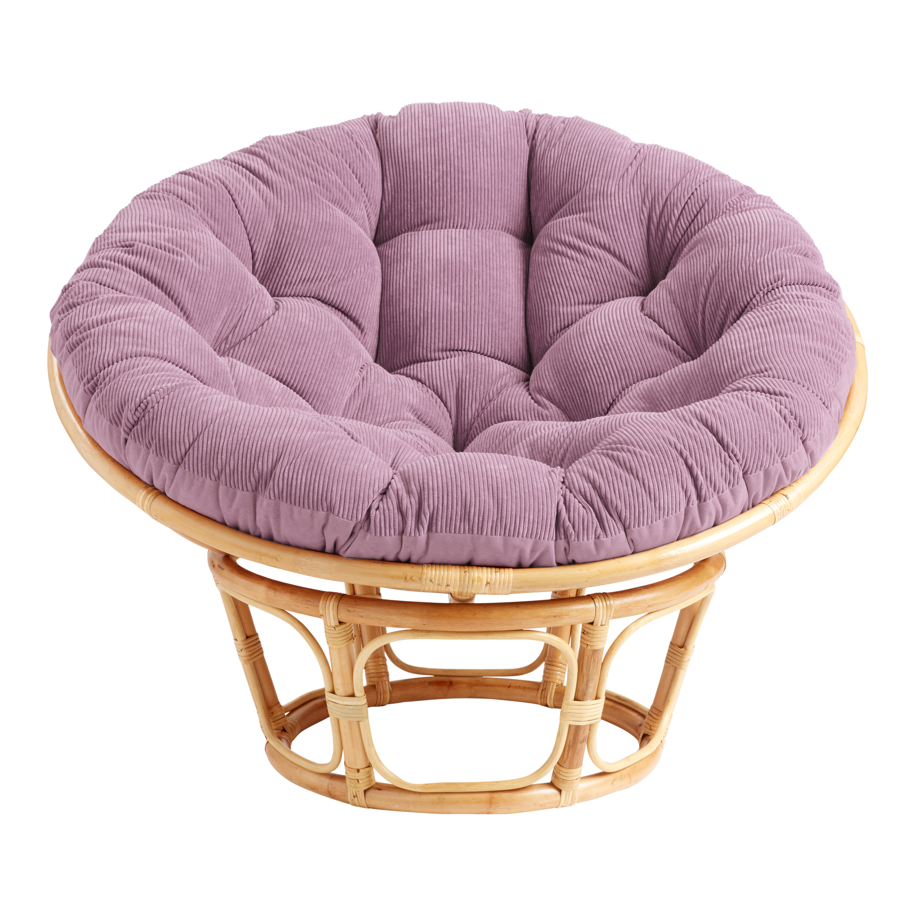 Corduroy Papasan Chair Cushion - Green