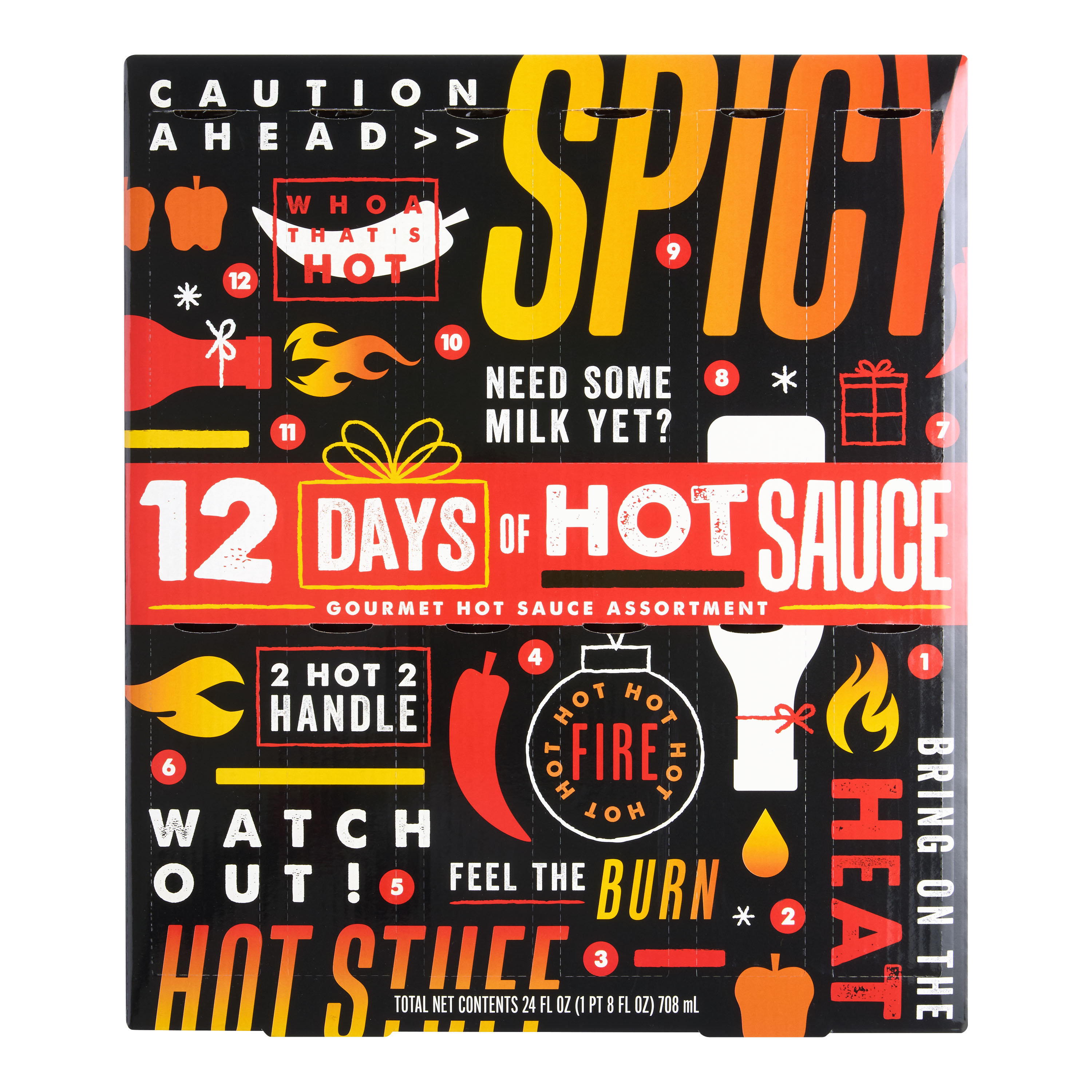 Global Gourmet 12-piece Hot Sauce Collection, 2-pack