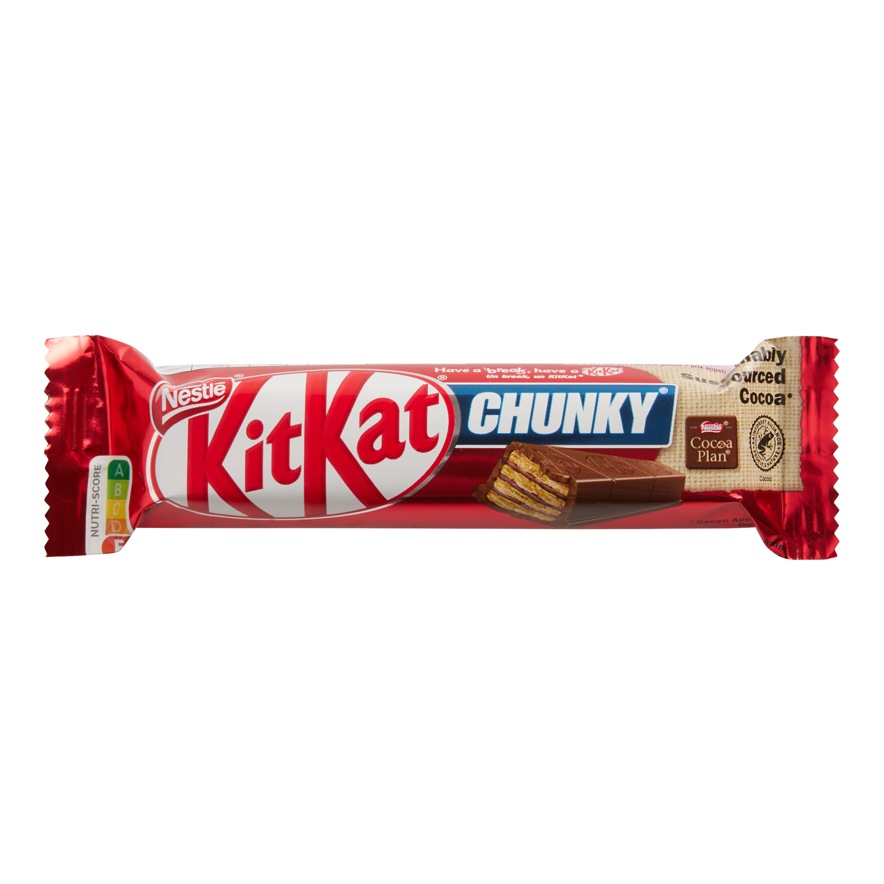 Kit Kat bars are made with ground-up Kit Kats